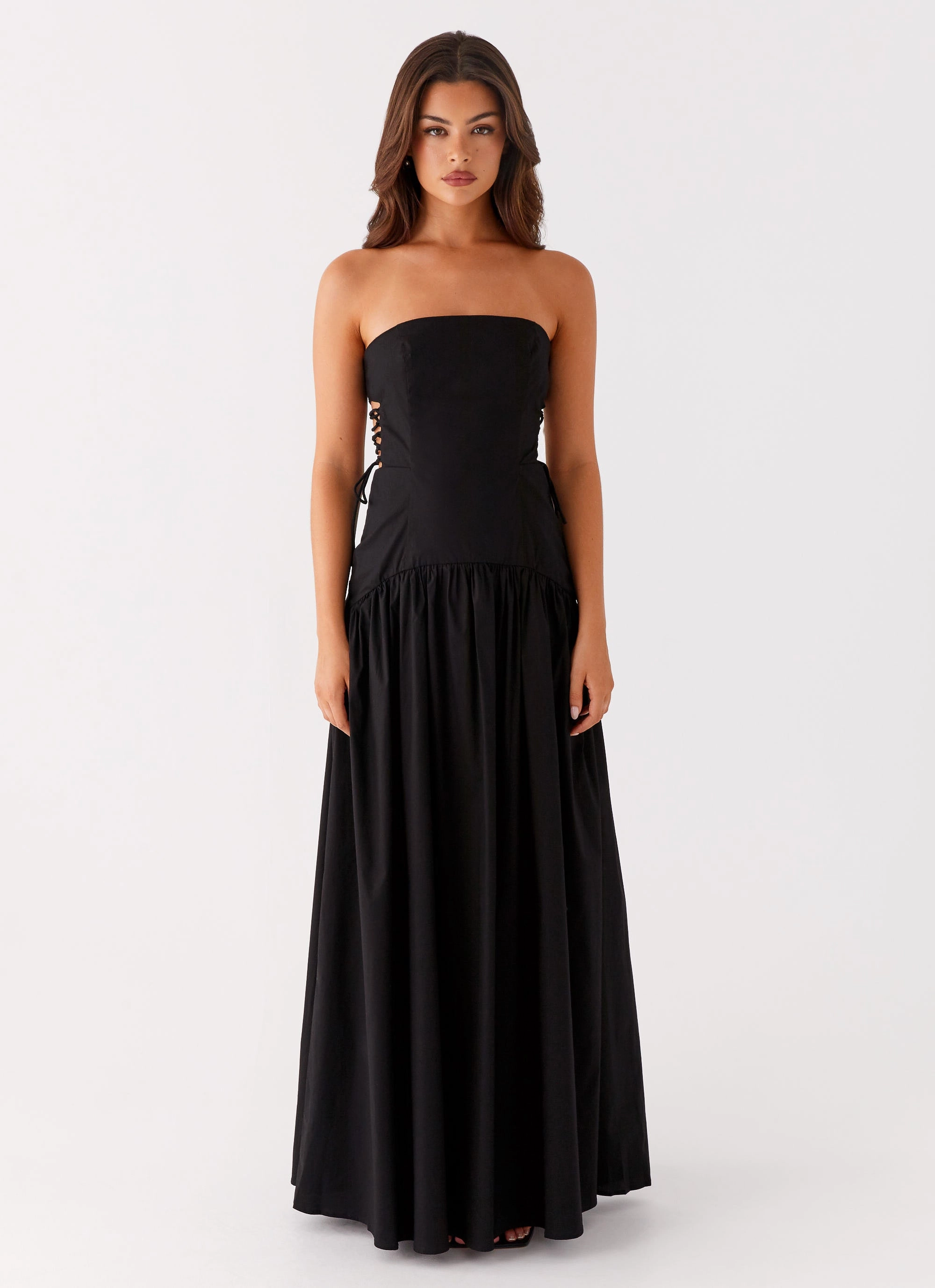 Conagh Maxi Dress - Black Classic Layering