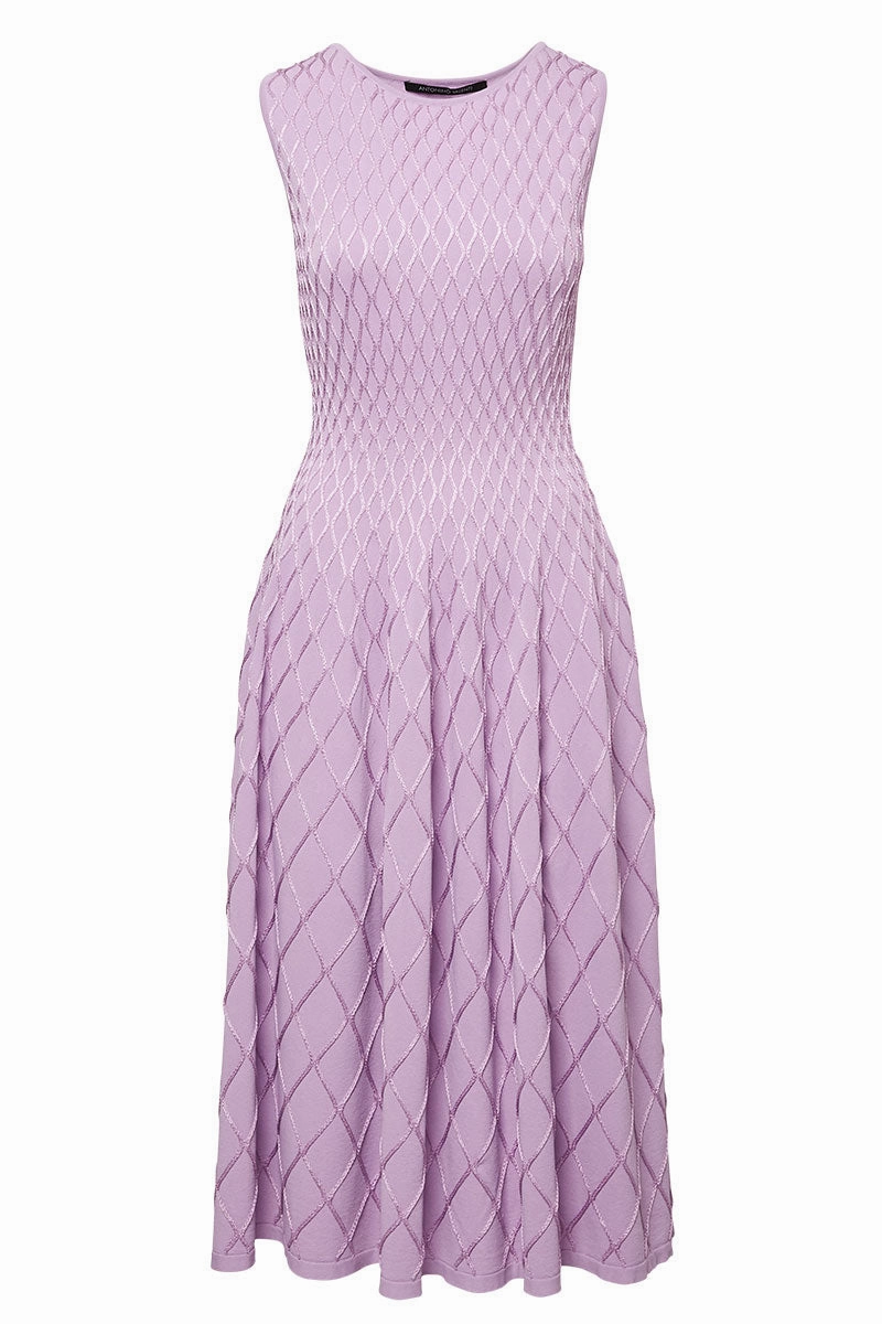 Soft Pleats Feminine empire waist dress Marilisa Dress