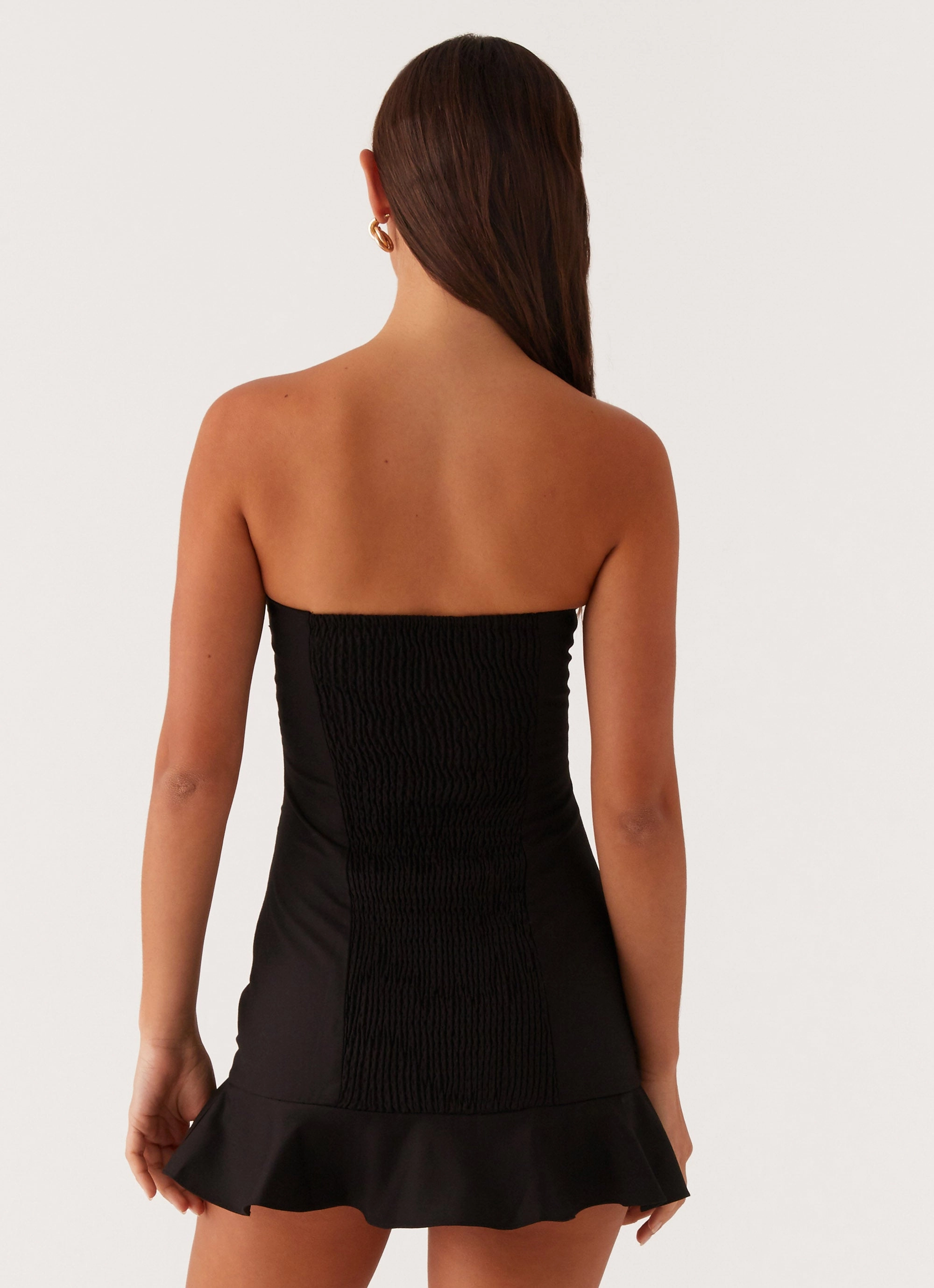 Subtle Mood Delmi Bustier Mini Dress - Black