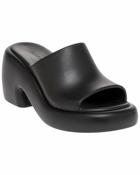 Ferragamo Deva Rubber Platform Mule Quick Release