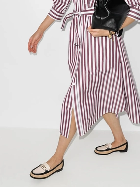 Beach Ready Footwear Anti mold Ferragamo Polo Flat Loafers