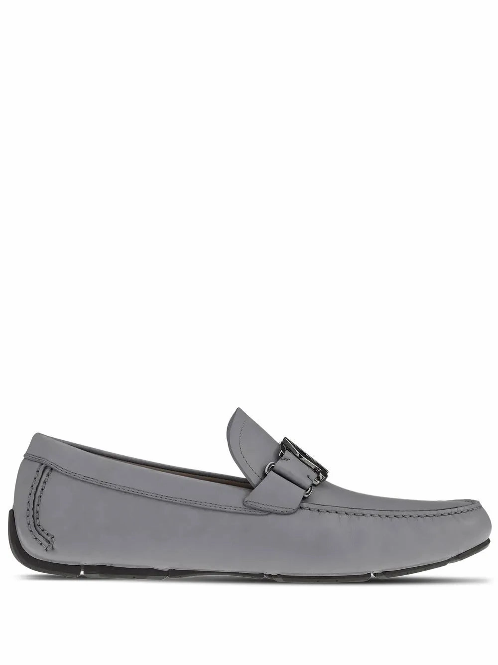 Business Mood Smart Movement Ferragamo Sf-Buckle Round-Toe Loafers
