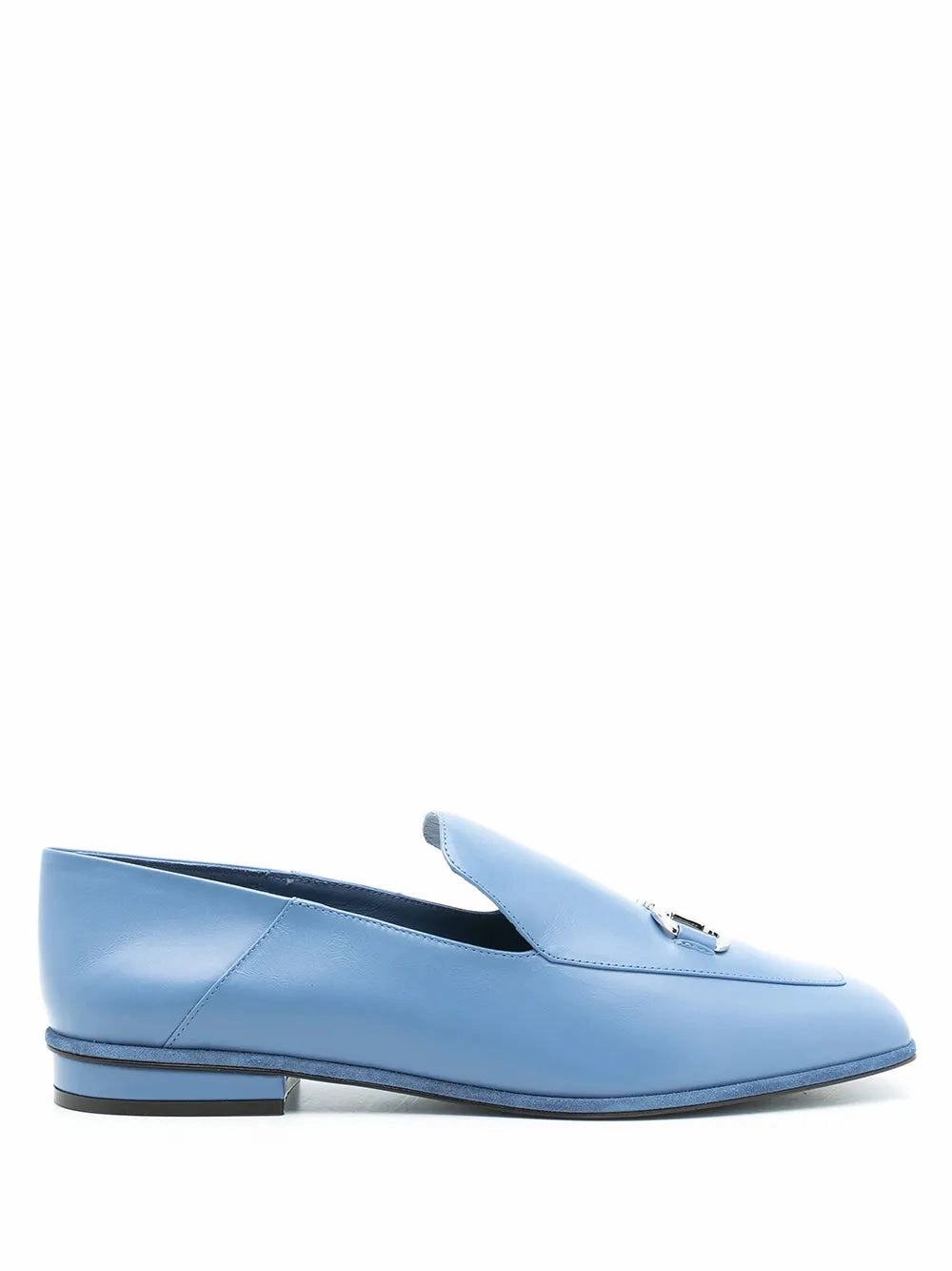 Ferragamo Square Toe Loafers Ventilated