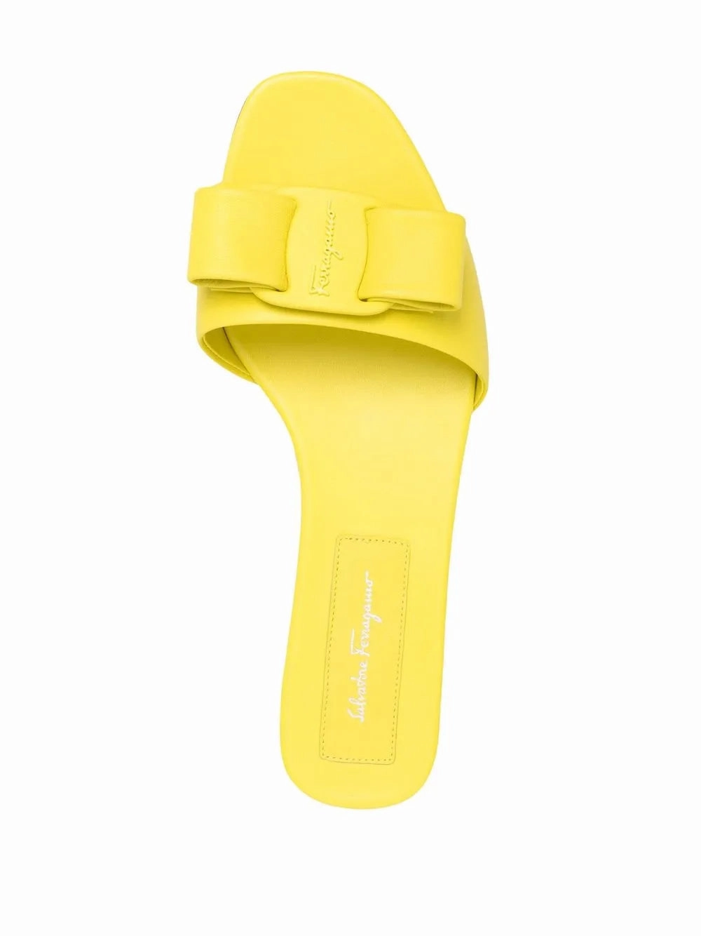 Cushioned Footbed Ferragamo Vara Bow Open-Toe Sandals