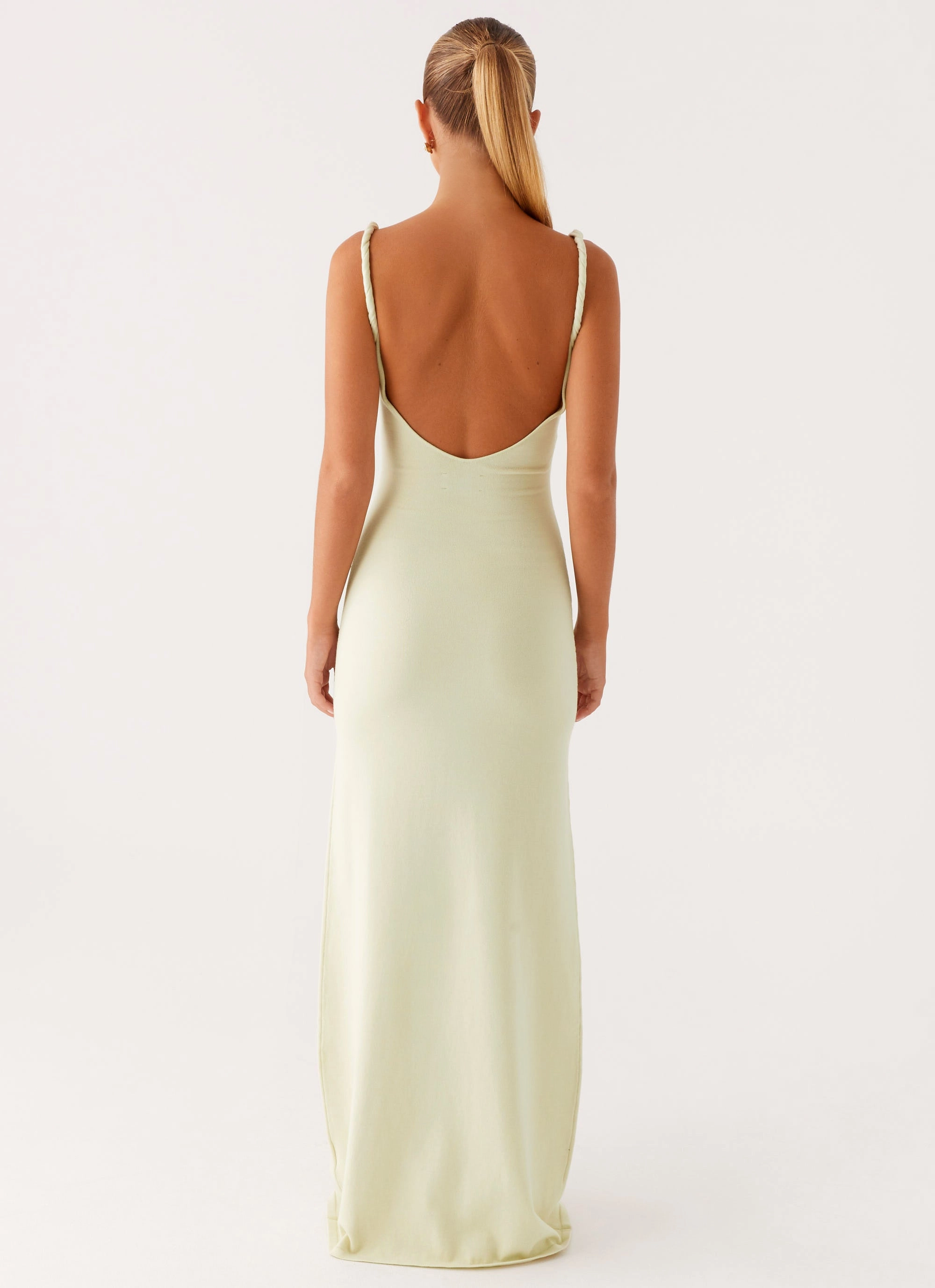 Anastasia Maxi Dress - Sage Wrap-Style Layering-Piece