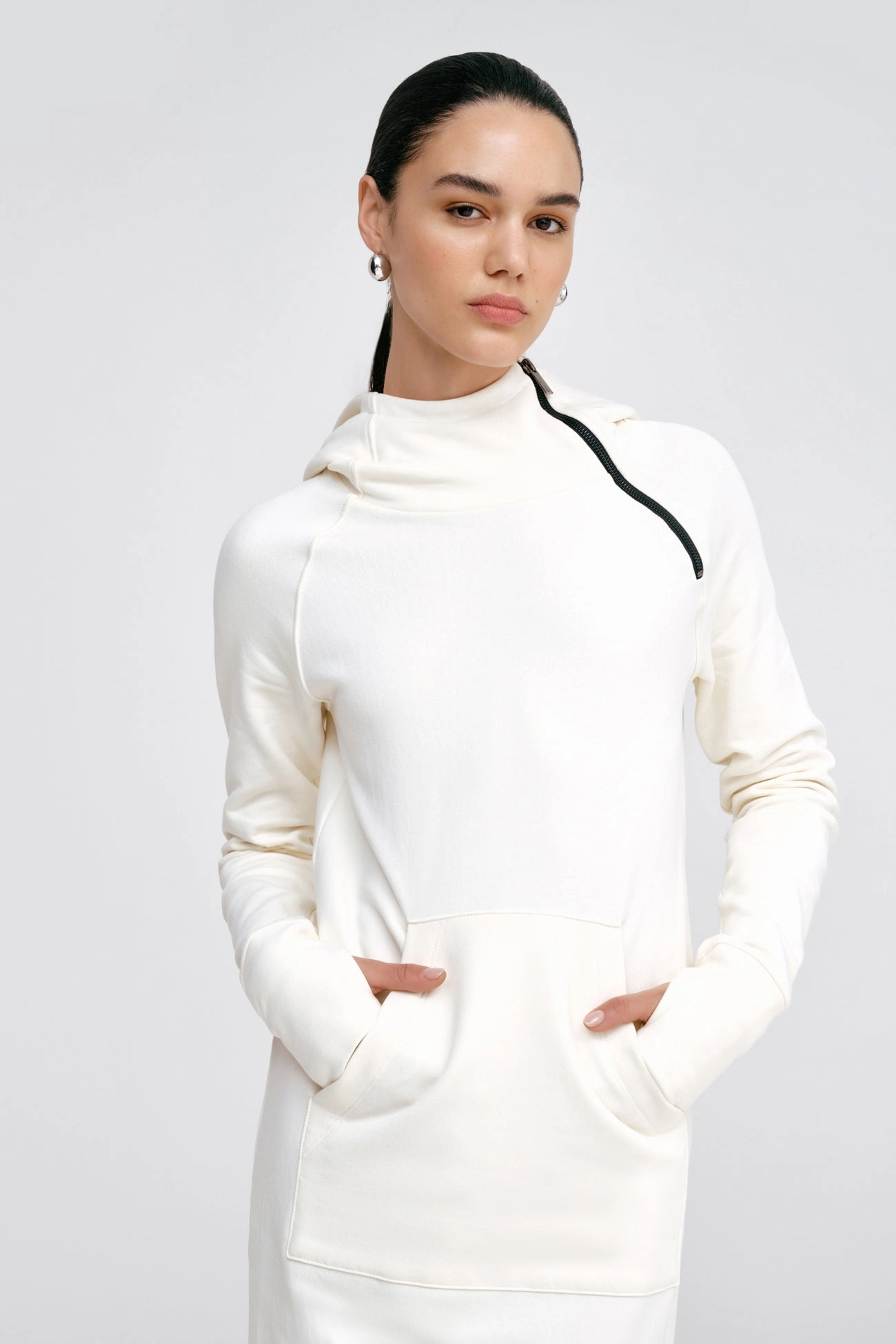 Urban Spirit Empire-Waist Tompkins Sweatshirt Dress
