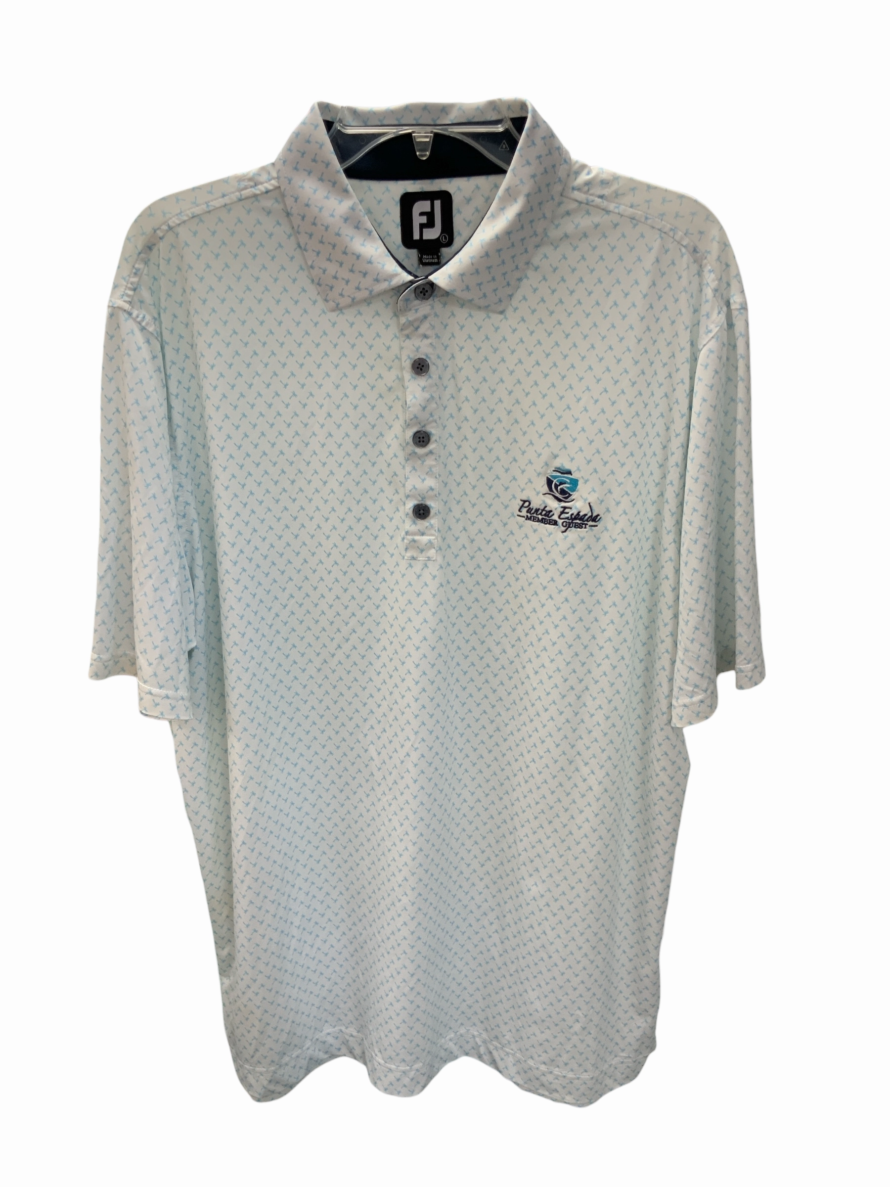 Fj Men's Shirt White L Smooth Seam Finish