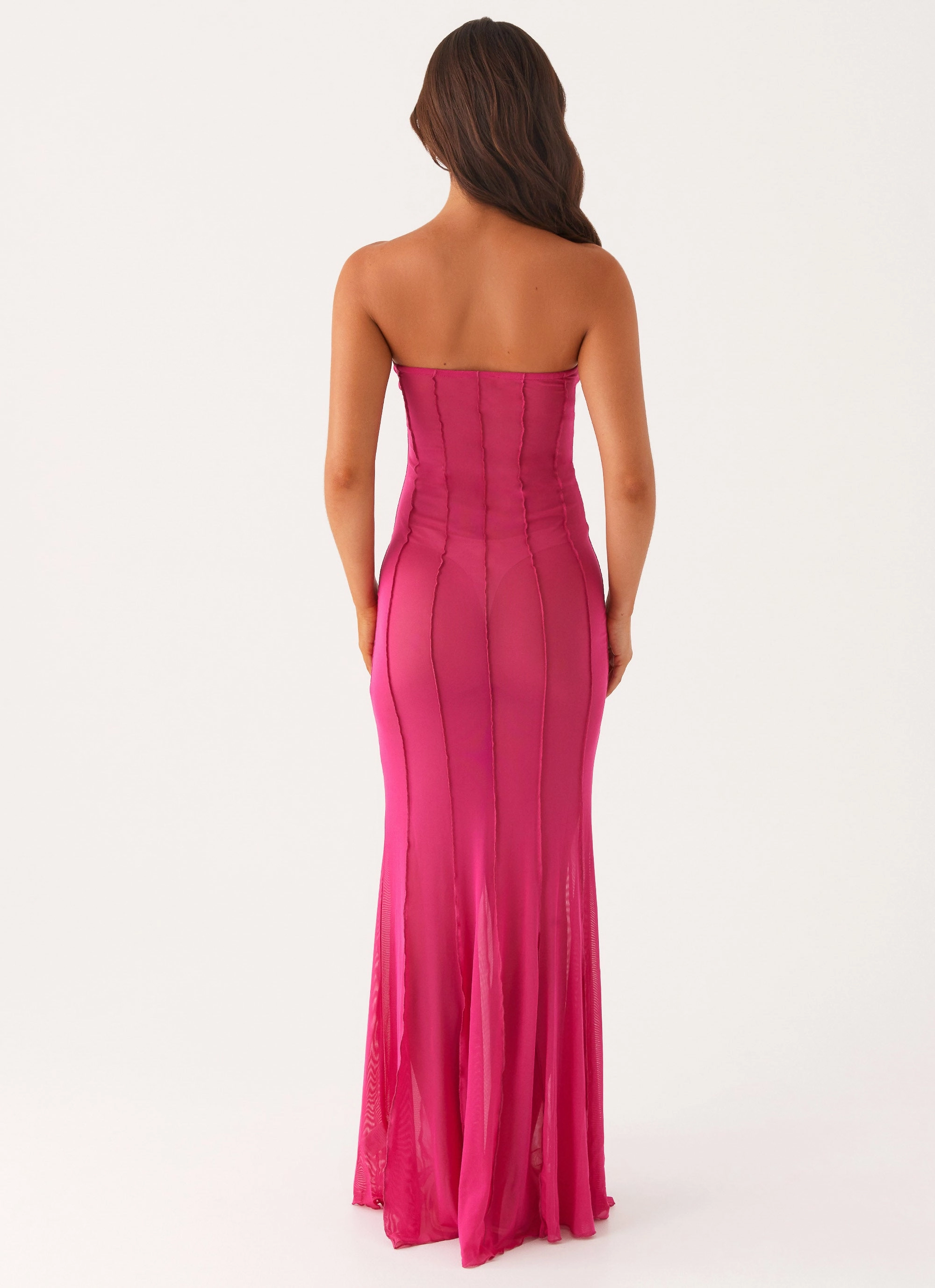 Kennedy Maxi Dress - Fuchsia Breathable Feel