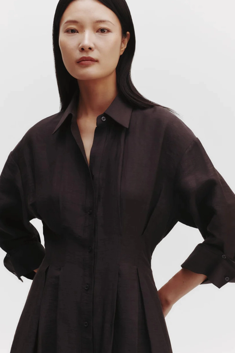 Silky Finish Casual Style Wear M Dress