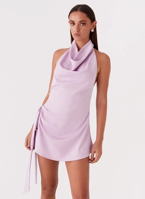 Something About You Mini Dress - Lilac Soft Layers