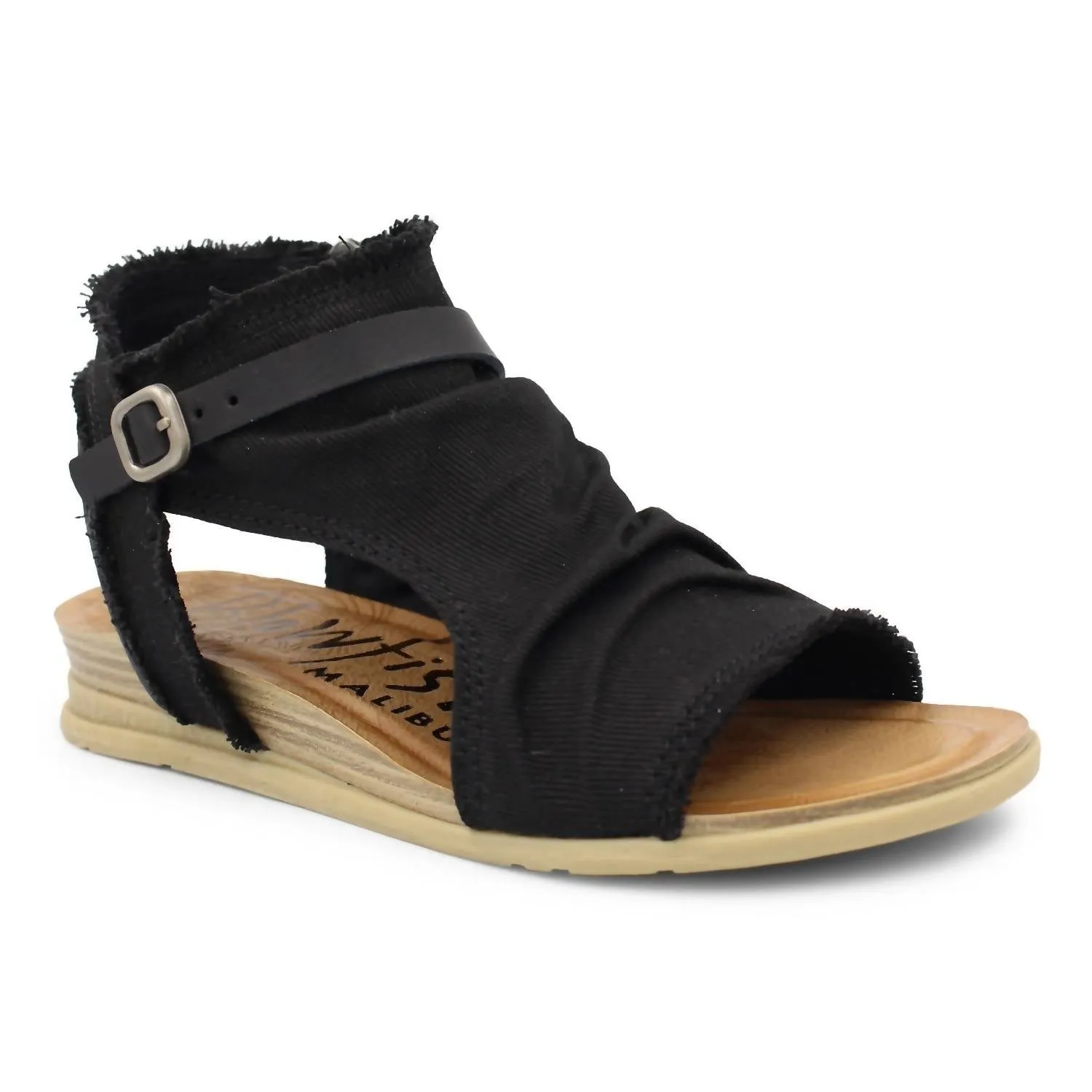 Functional Spring Ready Women's Raye Raye Wedge Sandal In Black