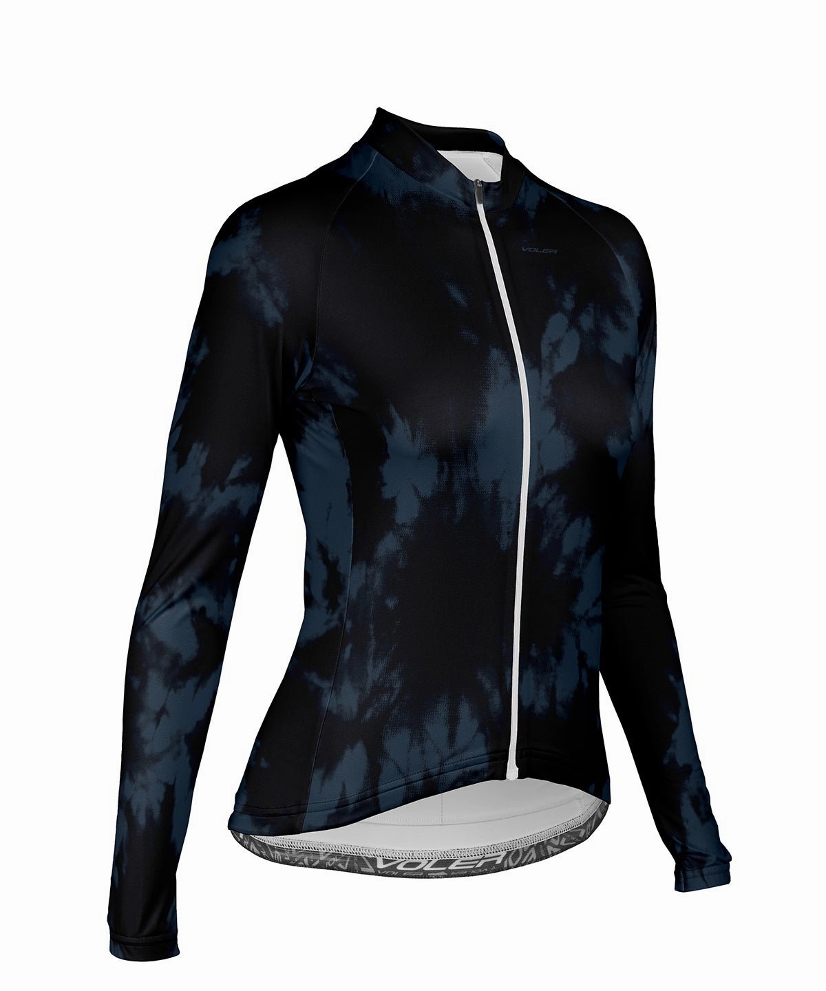 W. PELOTON COASTAL LS JERSEY - TIE DYE Comfort-Based Gear Walk Friendly