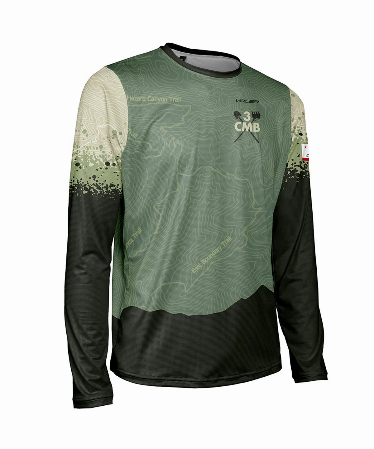 M. ENDURANCE AIR LS TEE - 3CMB Antibacterial Fiber Blend