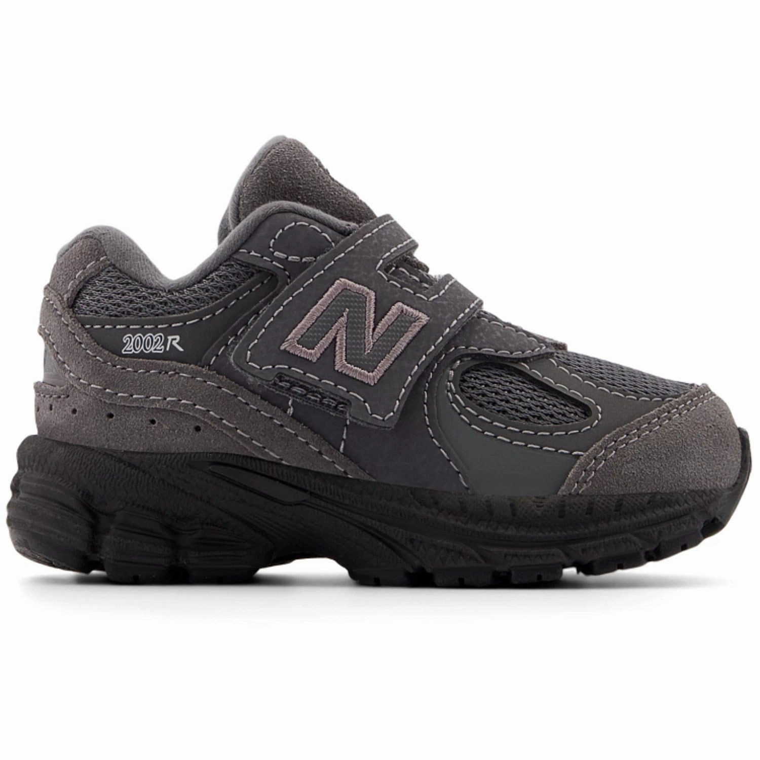 Stitch Down Technique New Balance Castlerock 2002 Kids Hook & Loop Sneakers