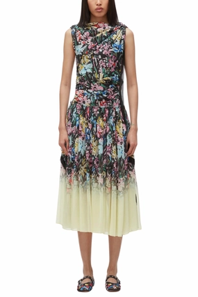 Flowerworks D??grad?? Draped Dress Mood Casual