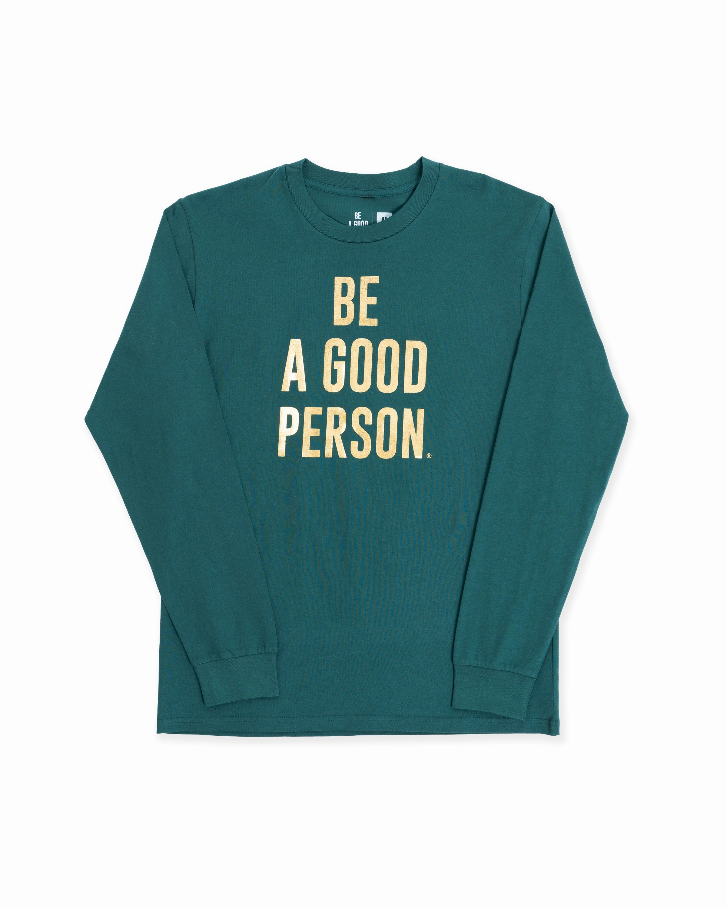 Cozy Layers Sporty Appeal Foil Long Sleeve - Green/Gold