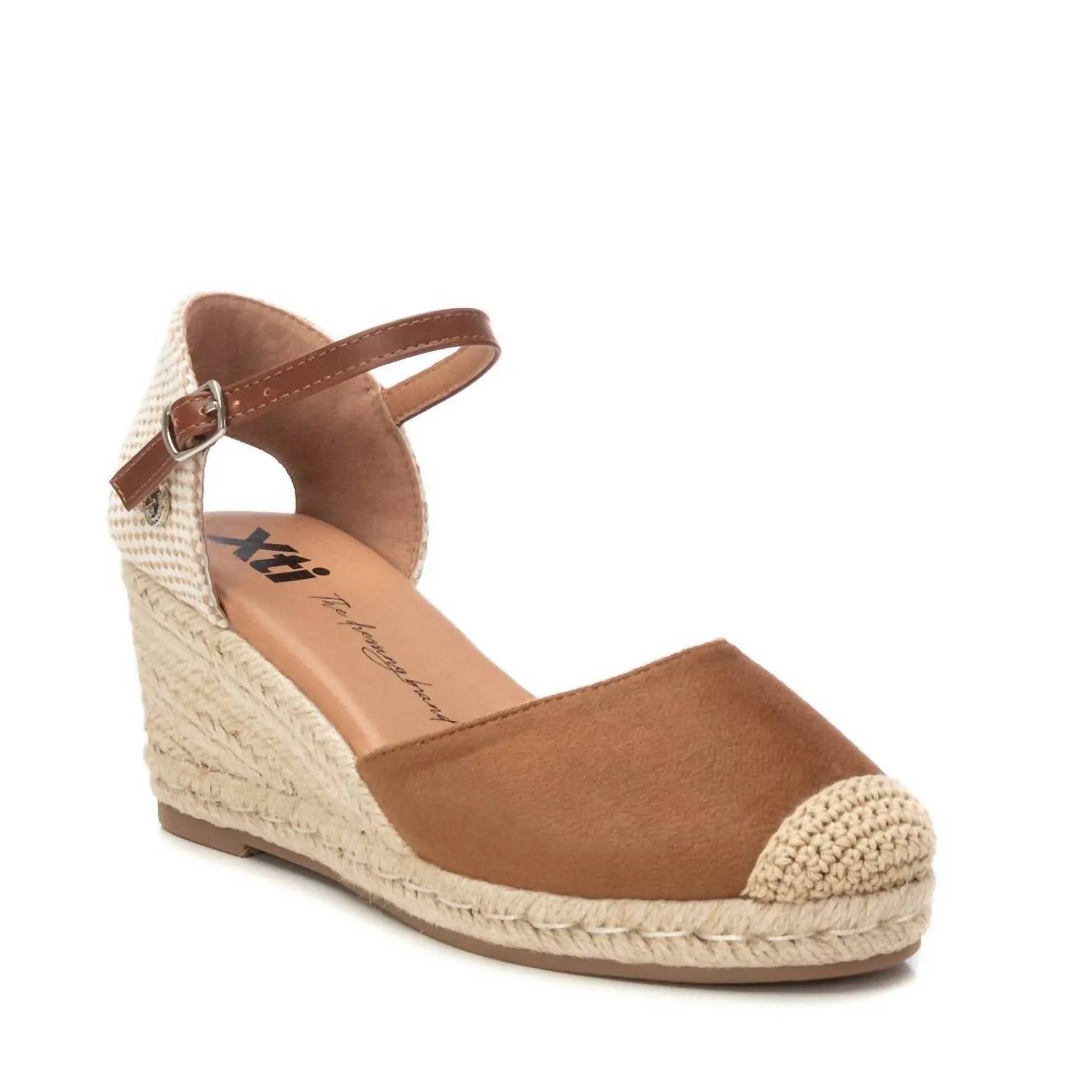 Women's Wedge Sandals In Camel Sunshine Walk