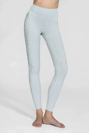 Quick Dry For Kids Secure Pocket Seams Classic D??ese Fleur Legging 3D - Mint Cream