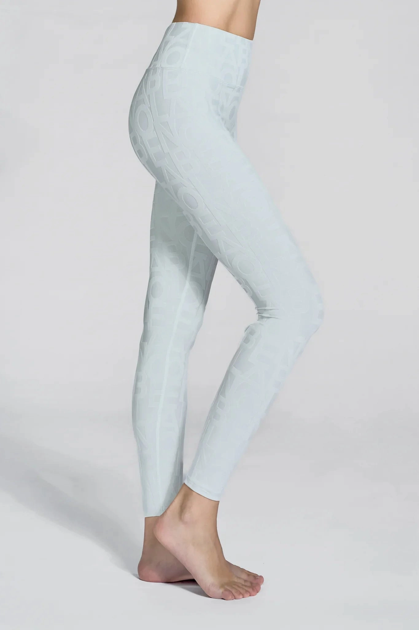 Timeless Design Wear Classic D??ese Fleur Legging 3D - Mint Cream