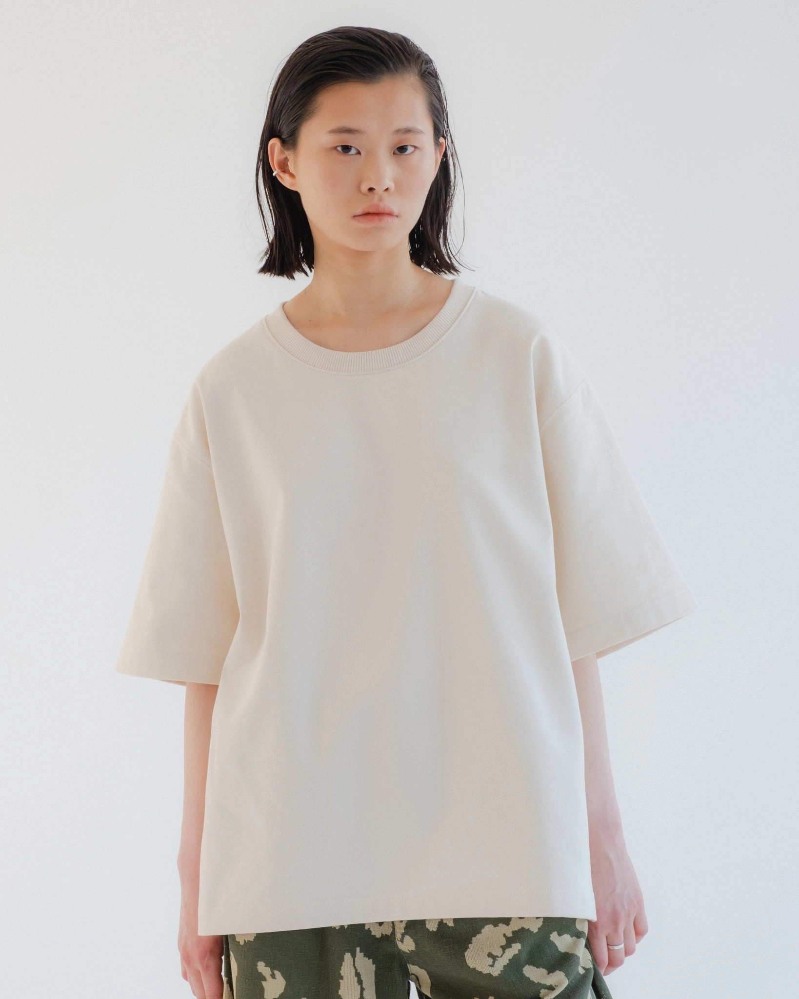 Power T Twill Jersey Milk Essential Style Wear cyber monday