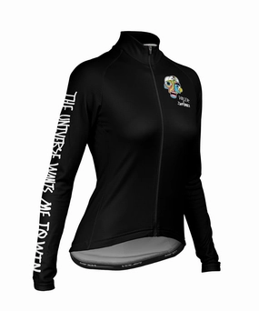 W. PELOTON THERMAL JERSEY - IMAGINARY CUBIST Seamless Knitting Stretchable Side Inserts