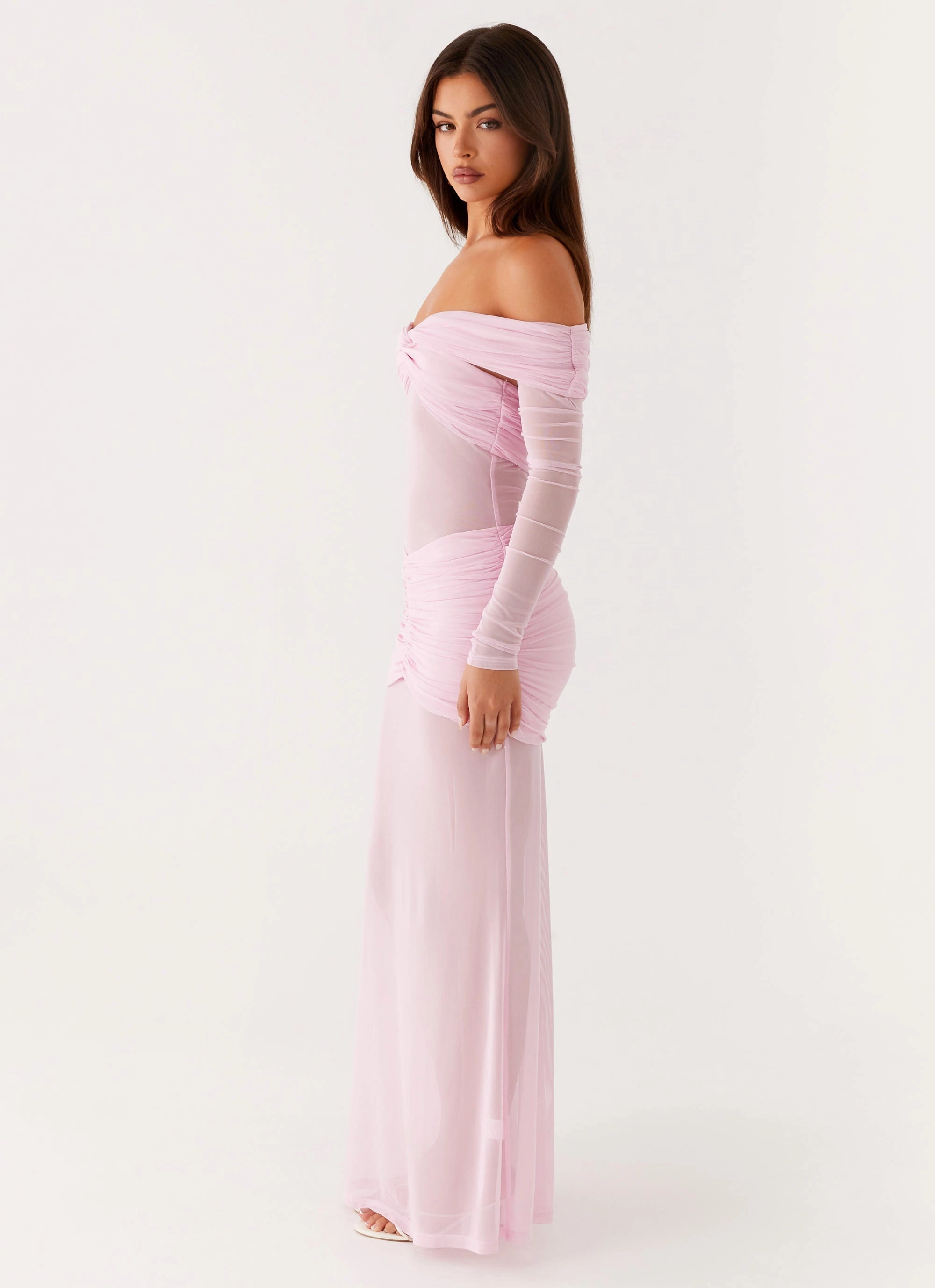 Alter Ego Maxi Dress - Pink Trendy Vibes