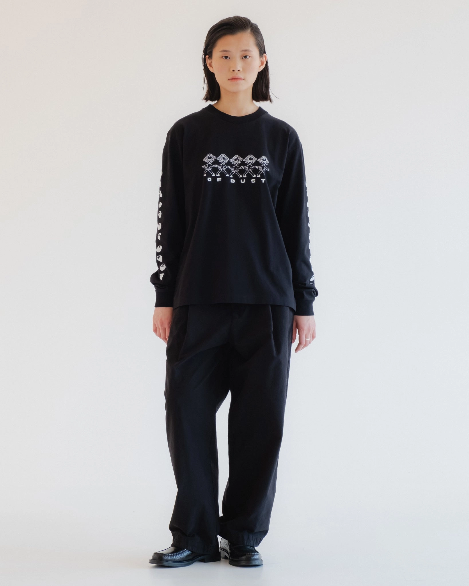 G.o.D British Worker Cotton Linen Black Sweat Wicking Lining