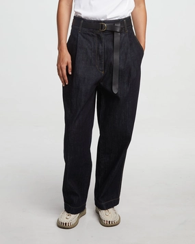 G.o.D British Worker Pants Regenerate Denim Blue Ventilated Panels No Irritation Seams