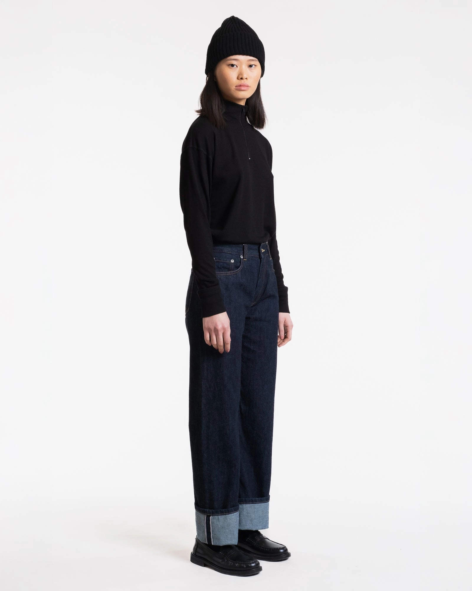 G.o.D Georgia Straight Selvedge Eco Denim Stain Repellent Coating Non Restrictive Cut