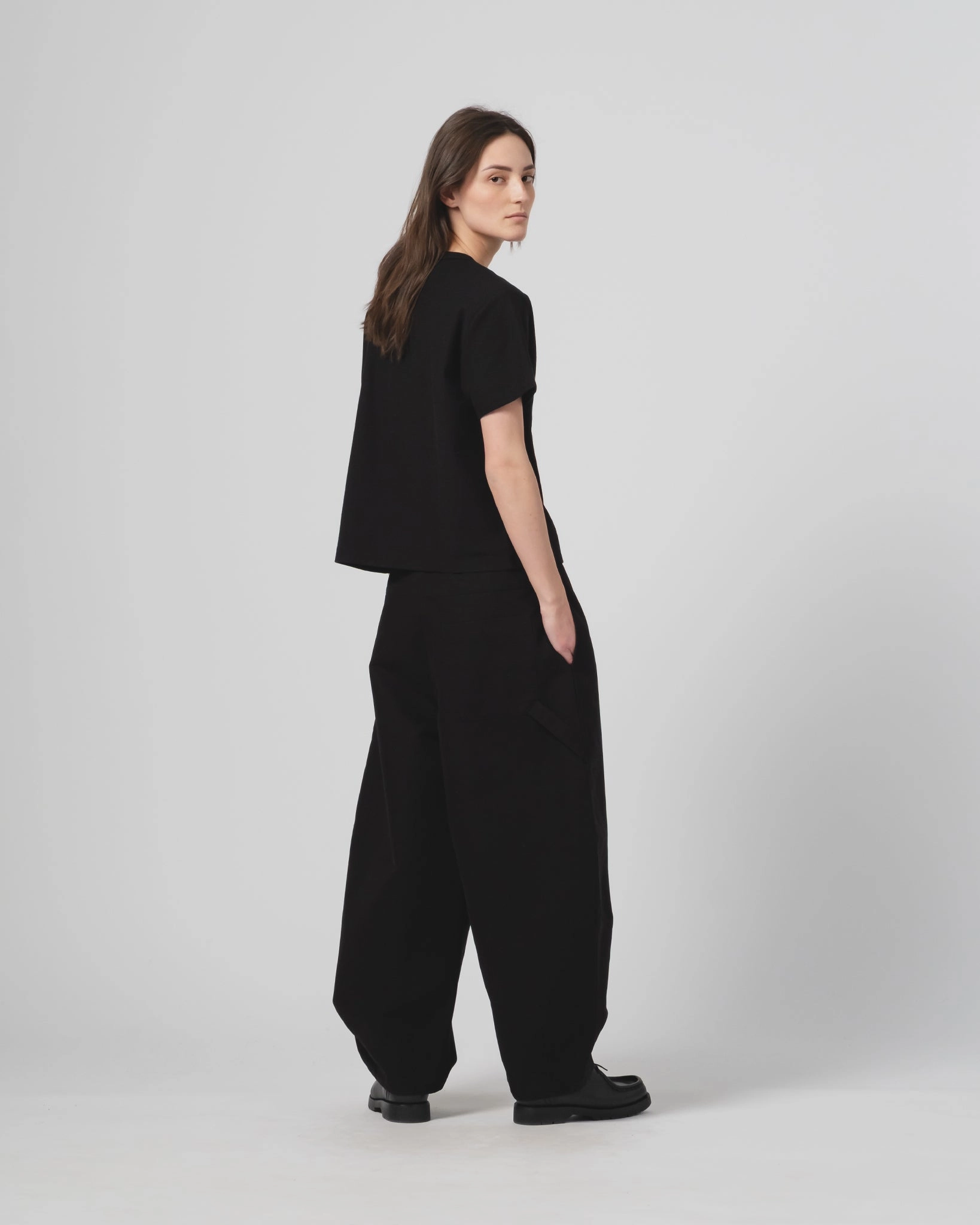 Minimalist fashion G.o.D Pocket T Organic Open End Jersey Black