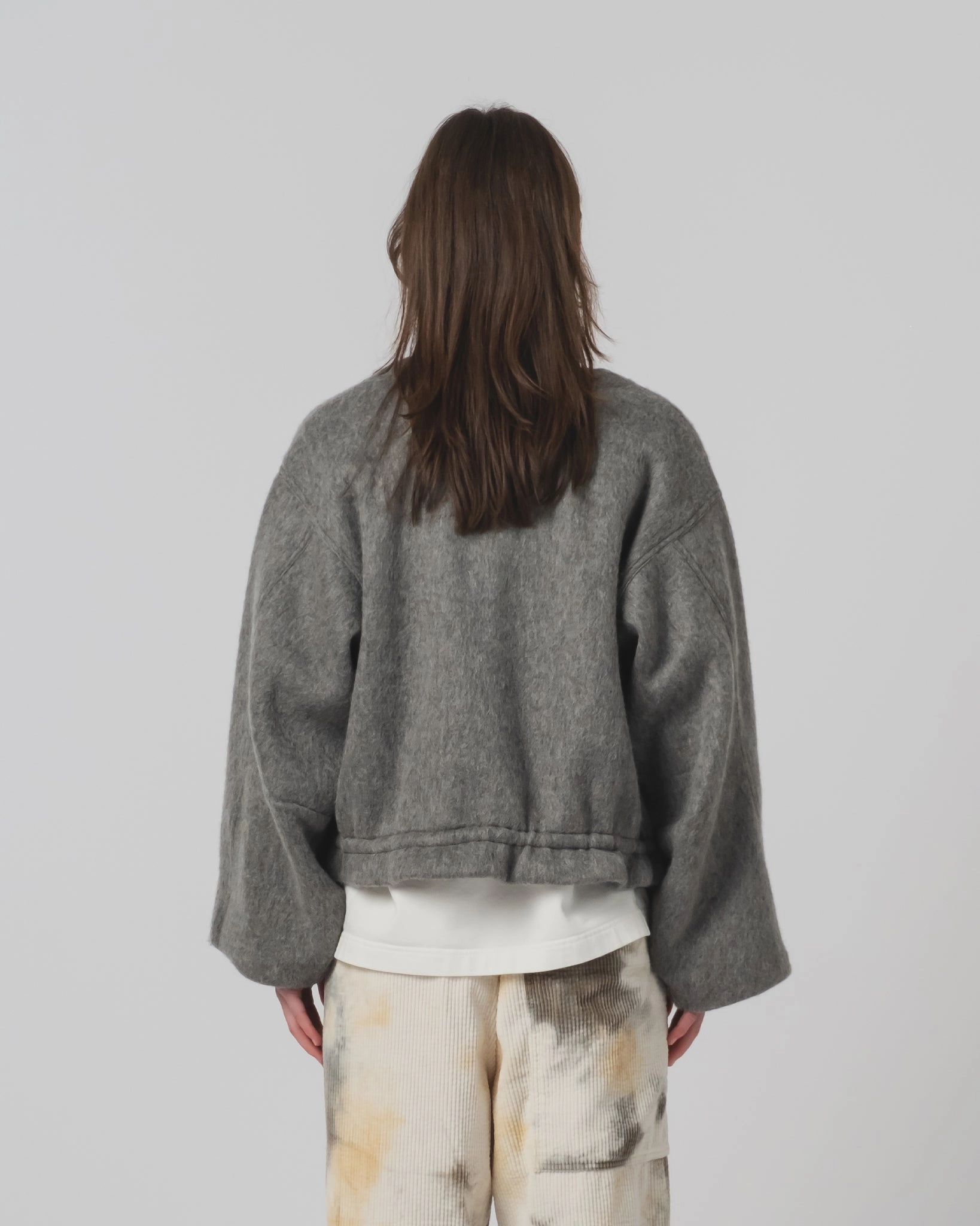 G.o.D Reactor Jacket Mohair Fleece Asphalt QuickAccessPockets