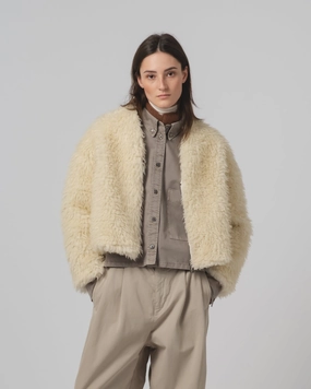 Smart Protection G.o.D Shetland Jacket Alaska Fluff Ecru