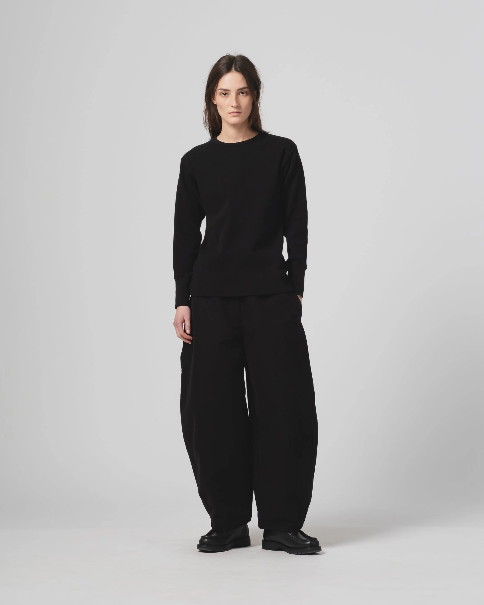 G.o.D Thermo L/S Waffle Jersey Black Casual All-Day Fit For Comfort