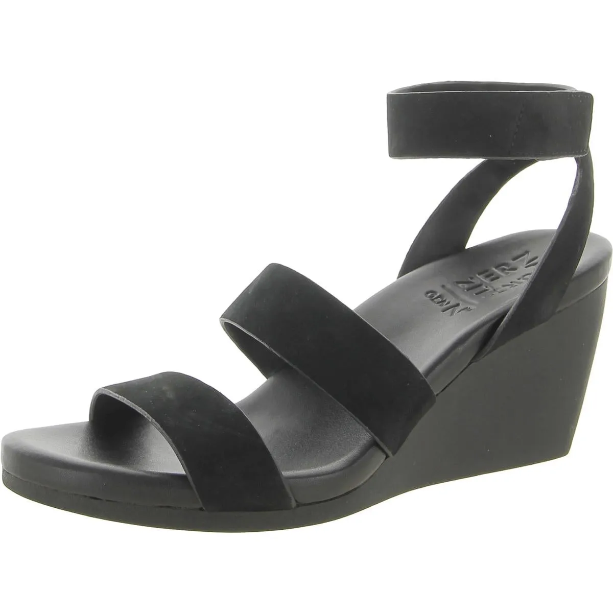 Chill Walk Breath Control Genn-Ignite Womens Adjustable Ankle Strap Wedge Sandals