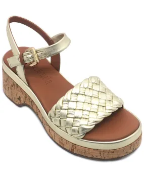 Gentle Souls by Kenneth Cole Dorris Leather Wedge Single Strap