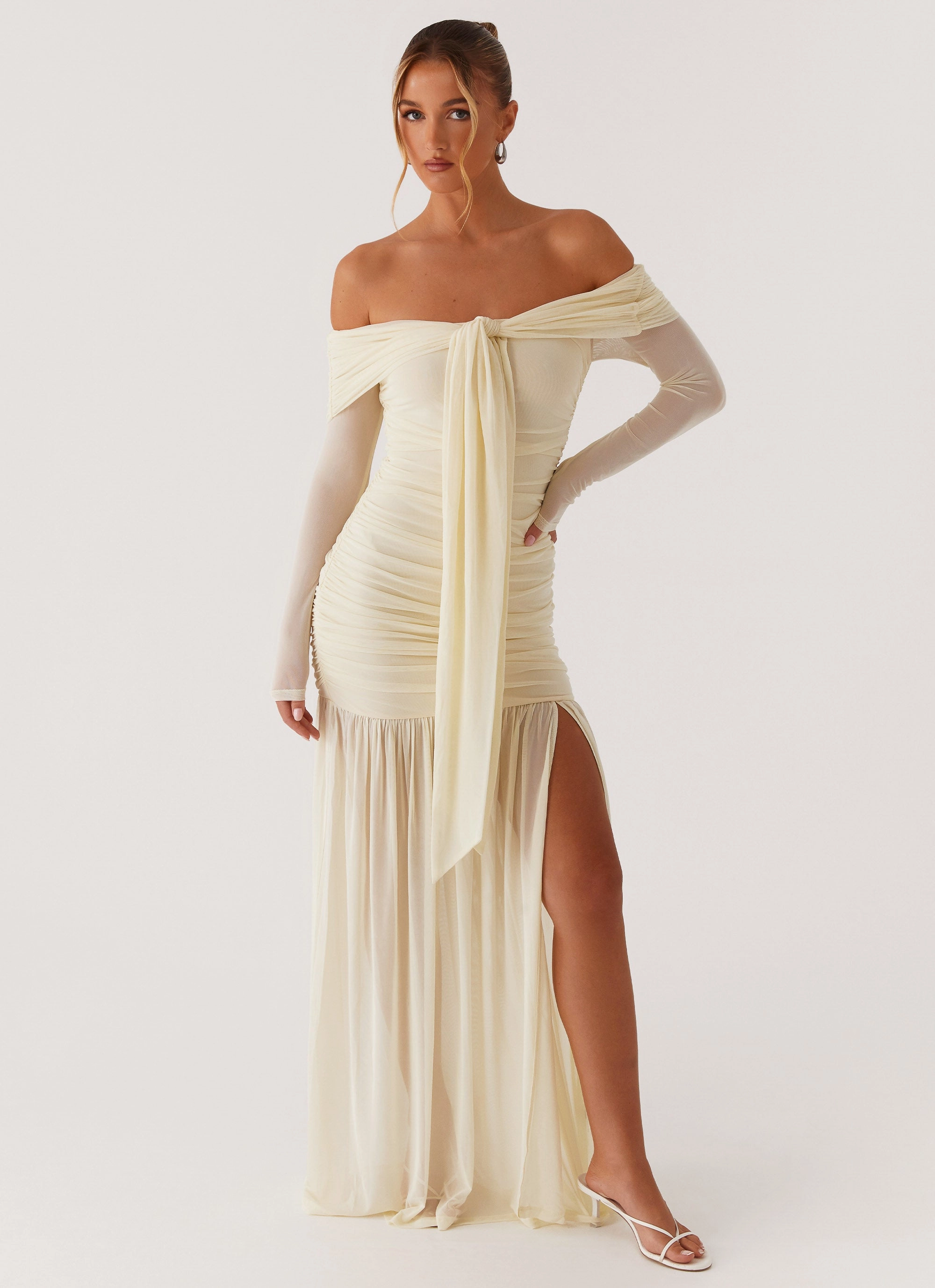 Subtle Comfort Aura Glow Ginny Maxi Dress - Yellow