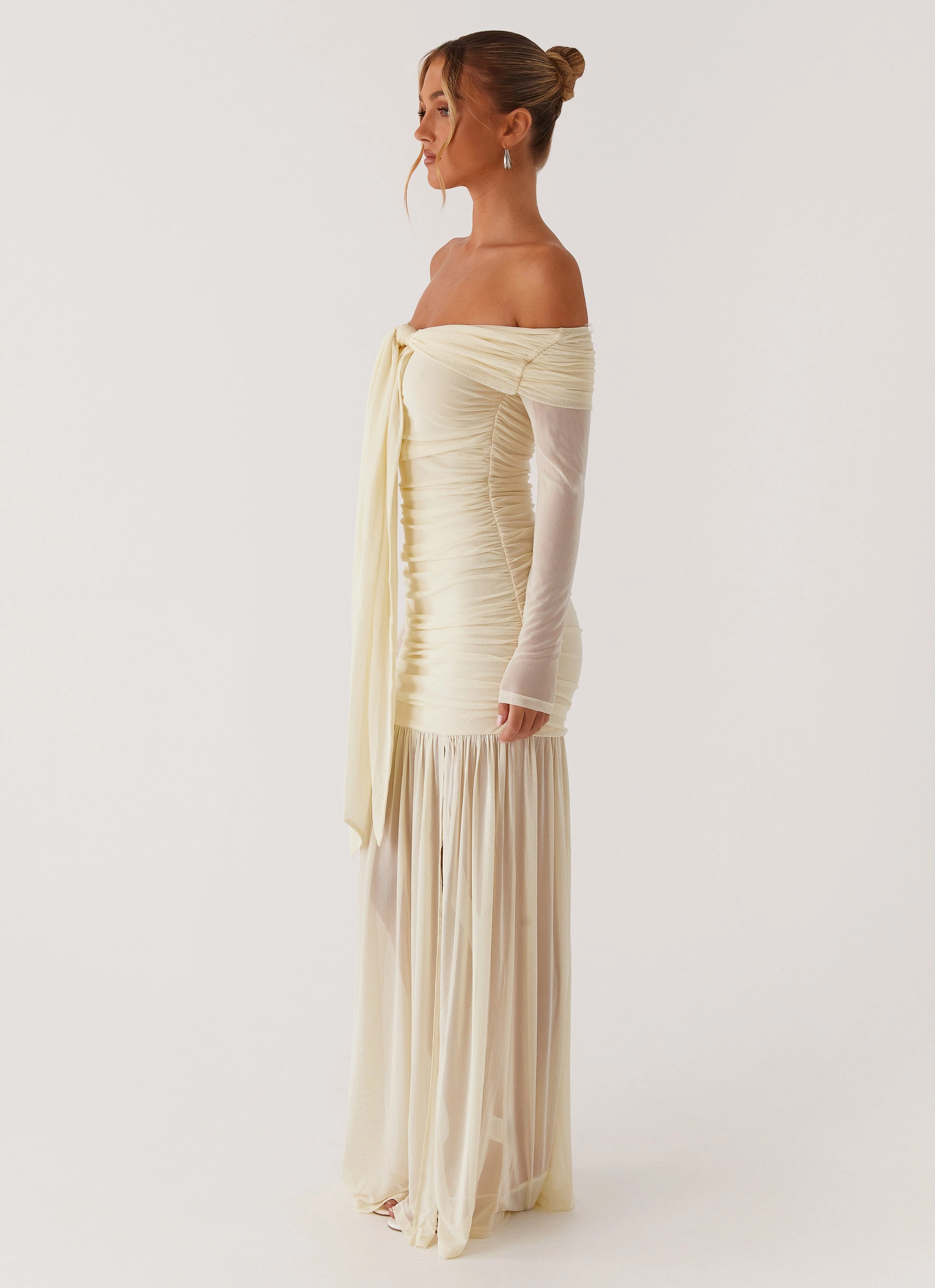 Subtle tone Ginny Maxi Dress - Yellow