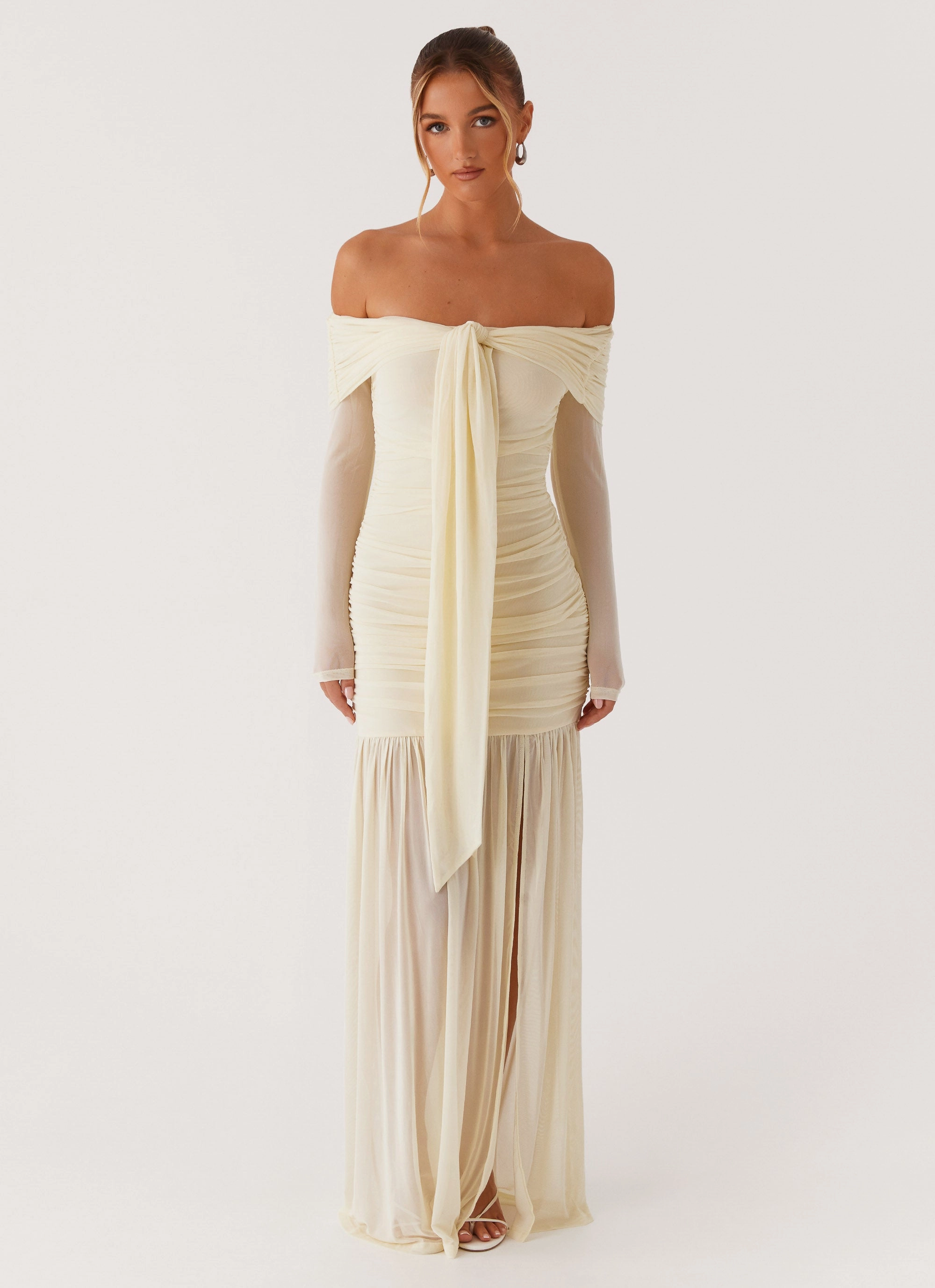 Sunset Scene Ginny Maxi Dress - Yellow