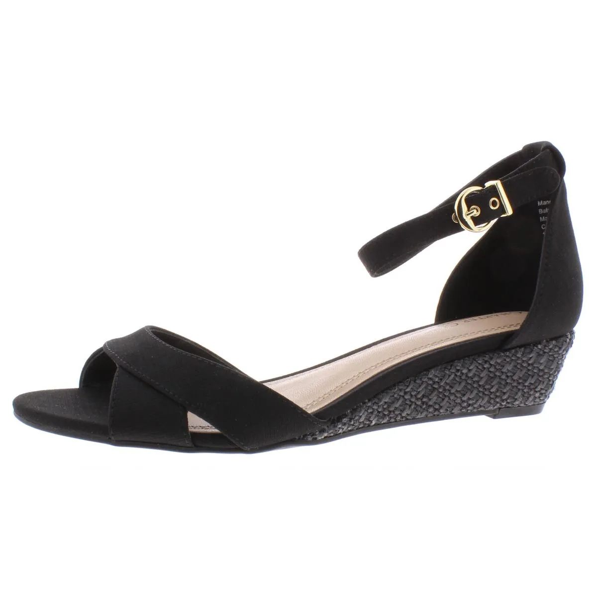 Gippi  Womens Manmade Wedge Sandals Relaxed Outdoor Footwear