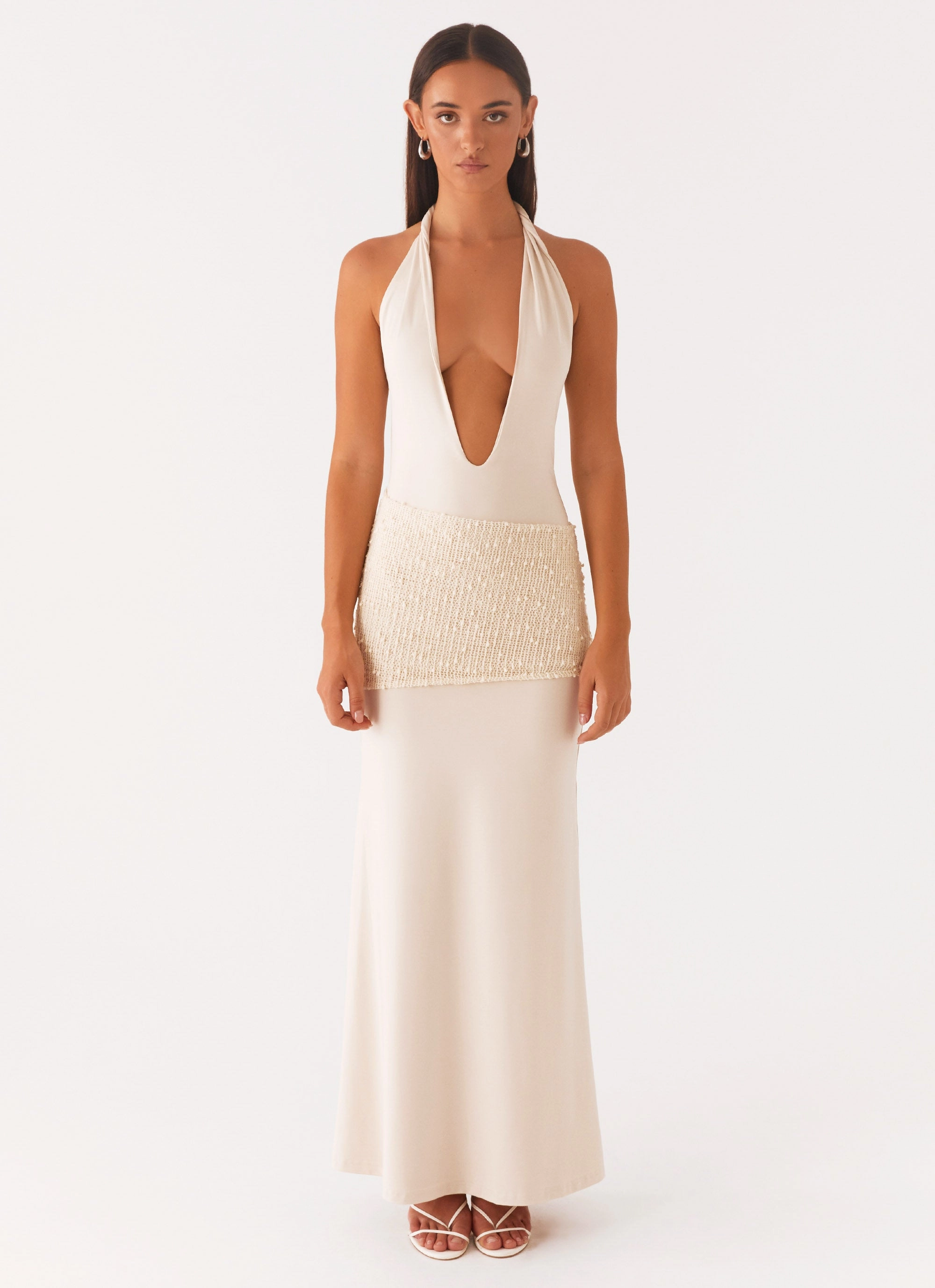 Scenic Maxi Dress - Sand Perfect Layer