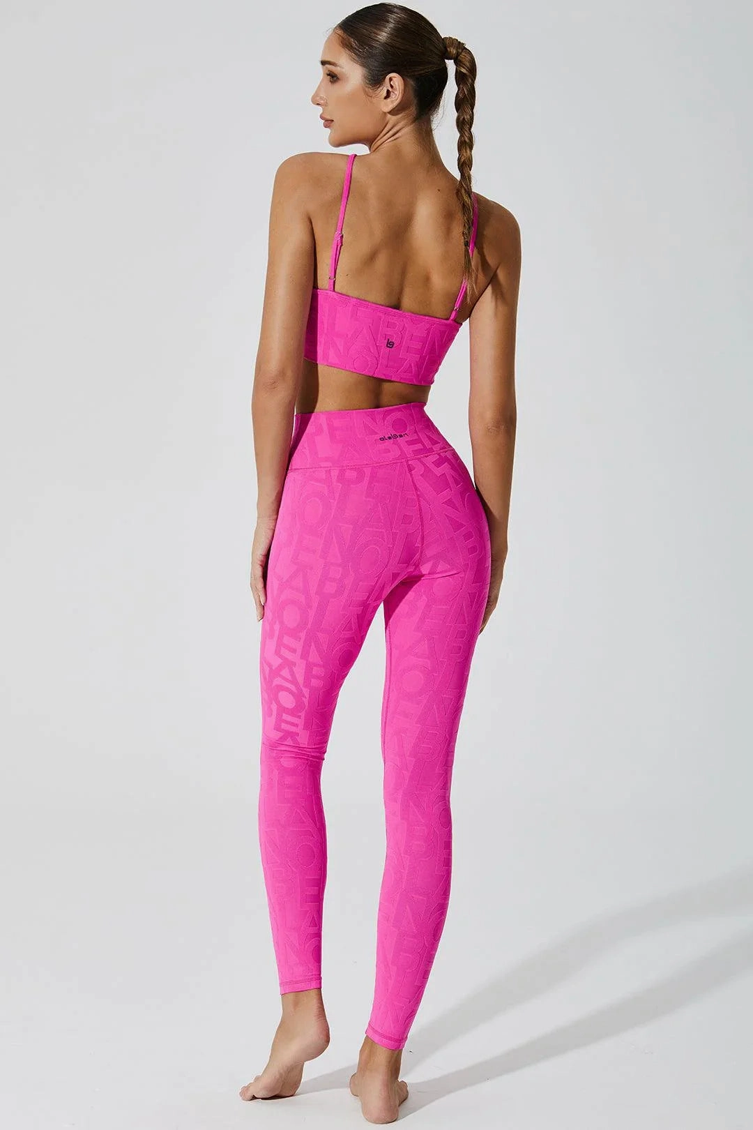 Postpartum Fit Summer Wear Extra Soft Winter Sports Classic D??ese Fleur Legging 3D - Dark Pink Purple