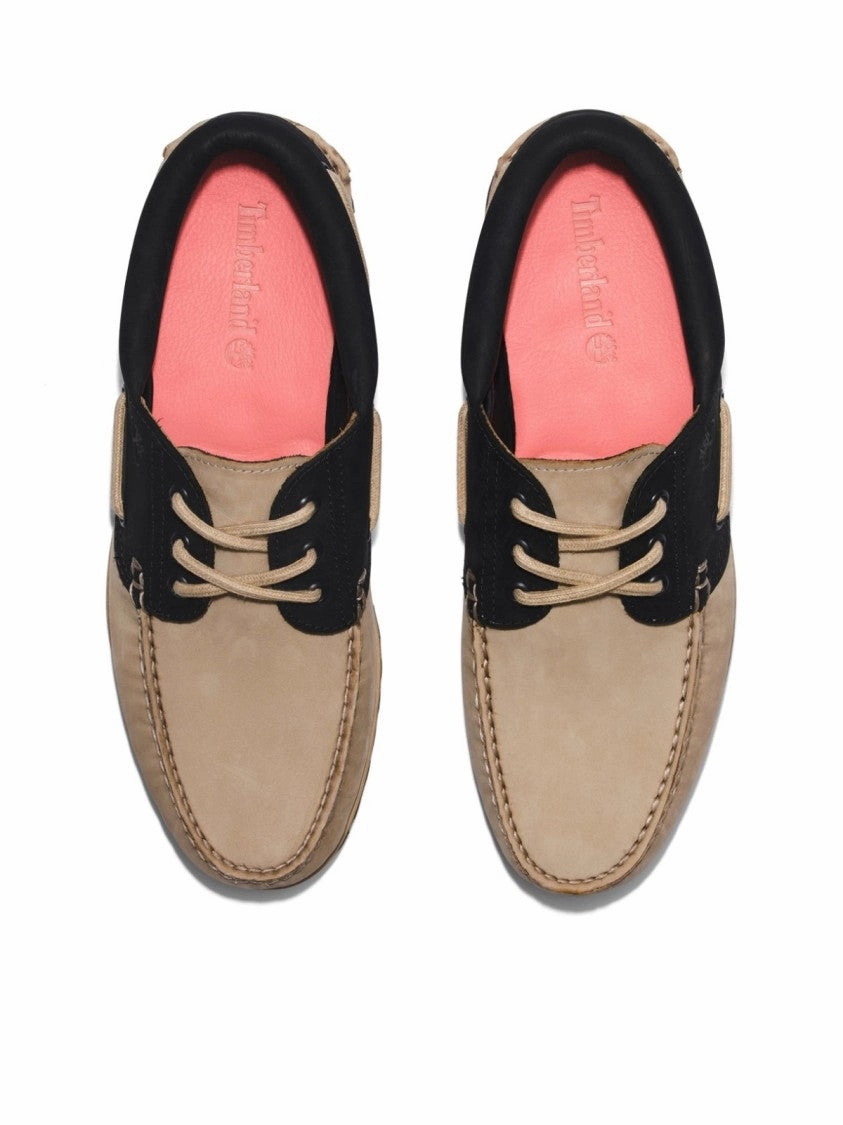 Authentic 3 Eye Classic Handsewn Boat Shoe Relaxed Setting