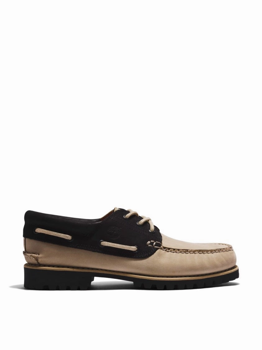 Travel Easy Breathable Leather Construction Authentic 3 Eye Classic Handsewn Boat Shoe
