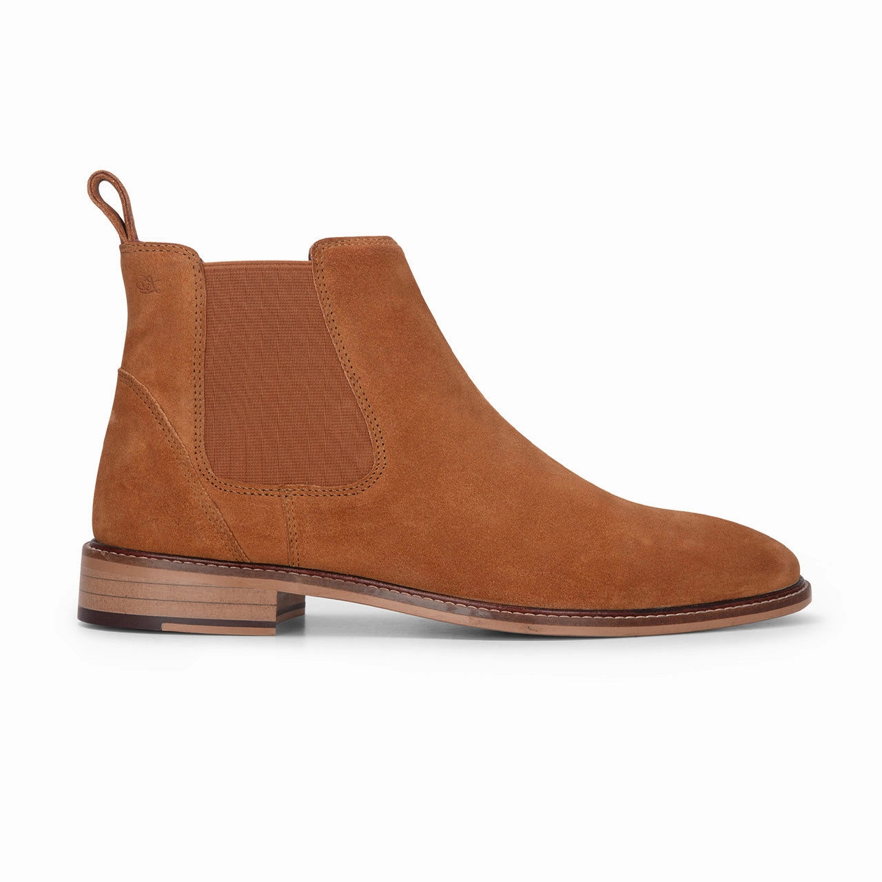 Midday Walk London Brogues Men's Tan Suede Leather Chelsea Boots