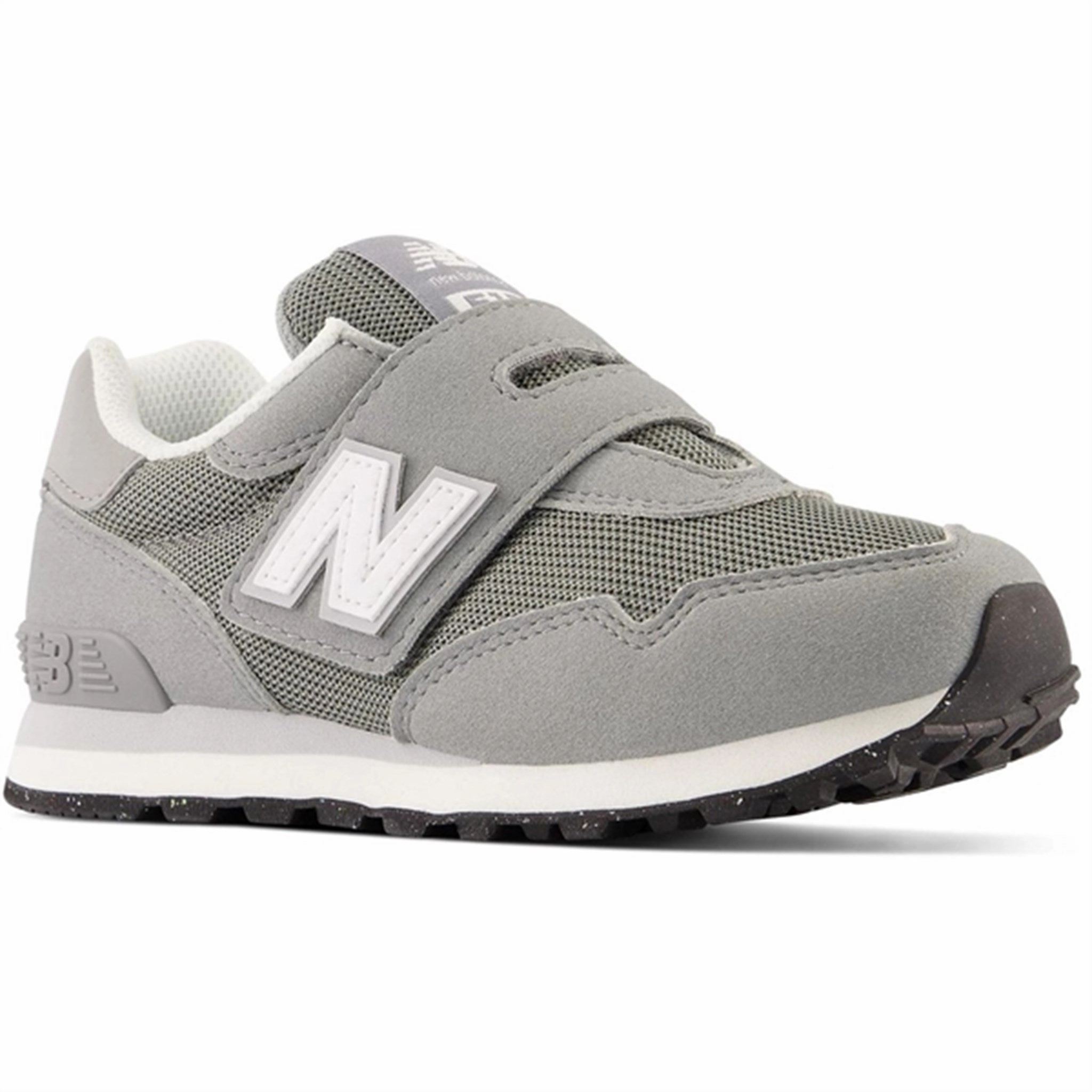 Airflow Channel Design New Balance 515 Hook & Loop Sneakers Kids Slate Grey