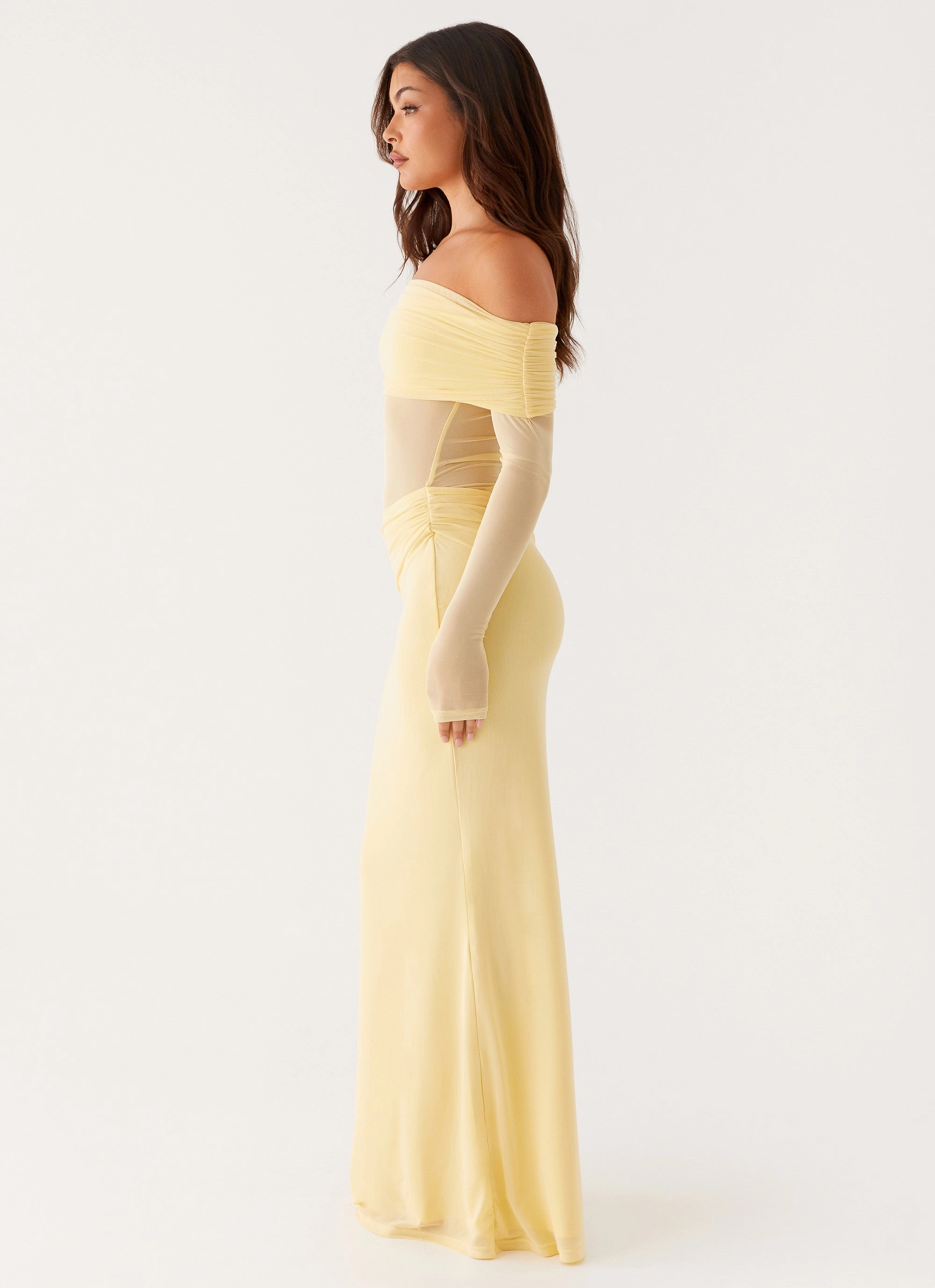 Emery Maxi Dress - Yellow Breathable wear