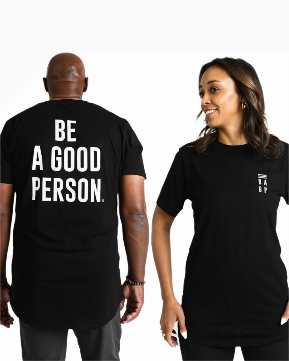 Relaxed Flex Signature Heavyweight Scallop T-Shirt - Black