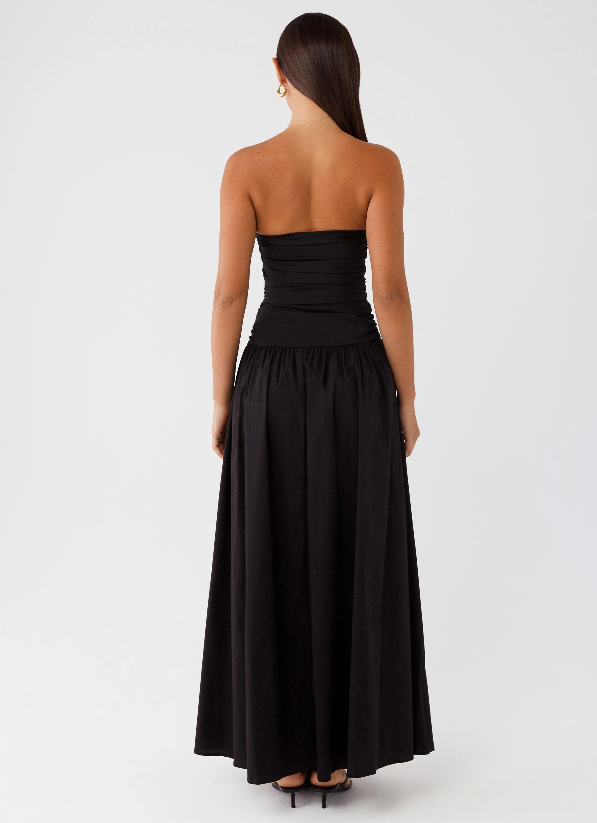Quick Outfit Carmel Maxi Dress - Black