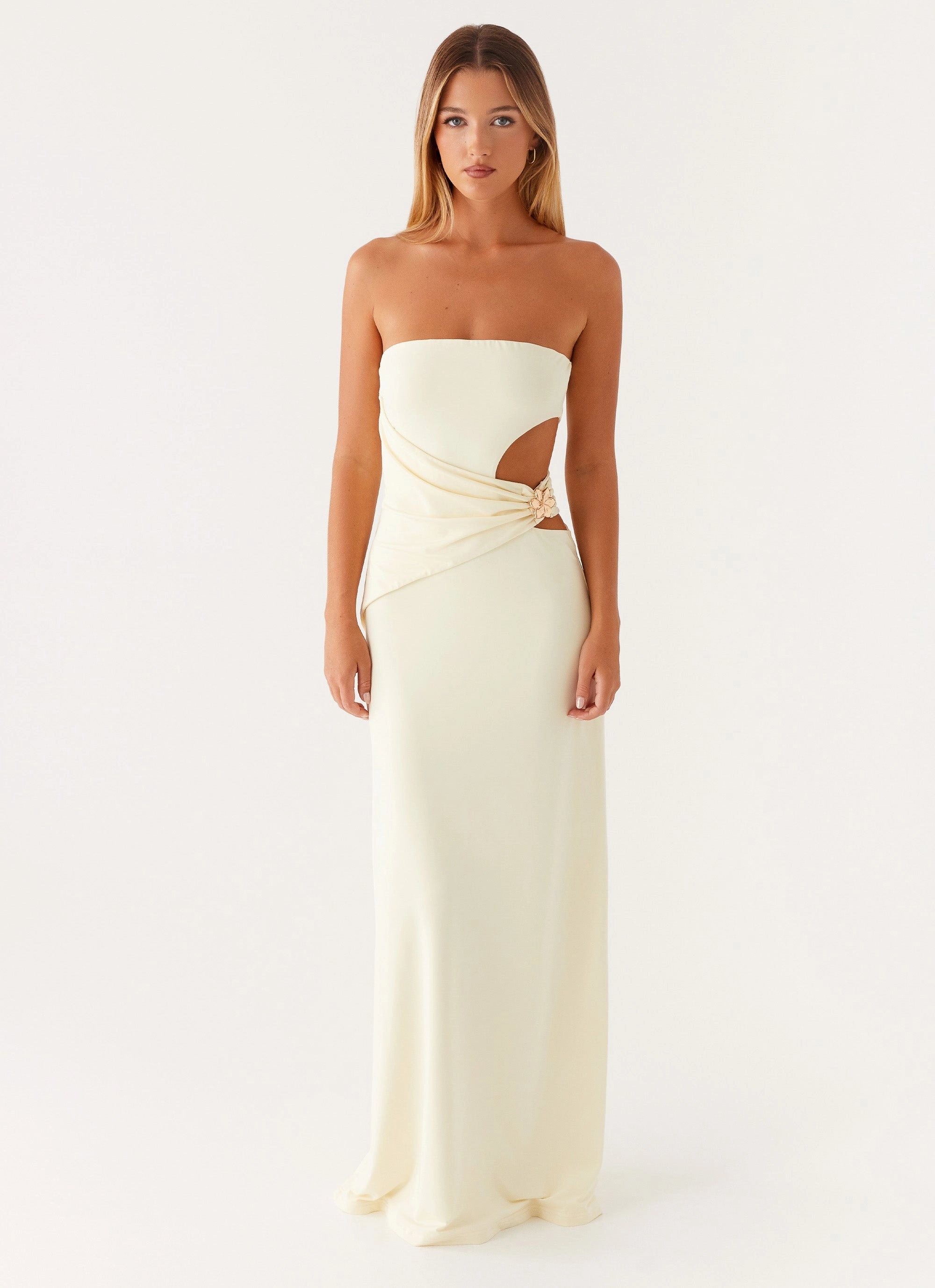 Color Pop Anetta Maxi Dress - Yellow