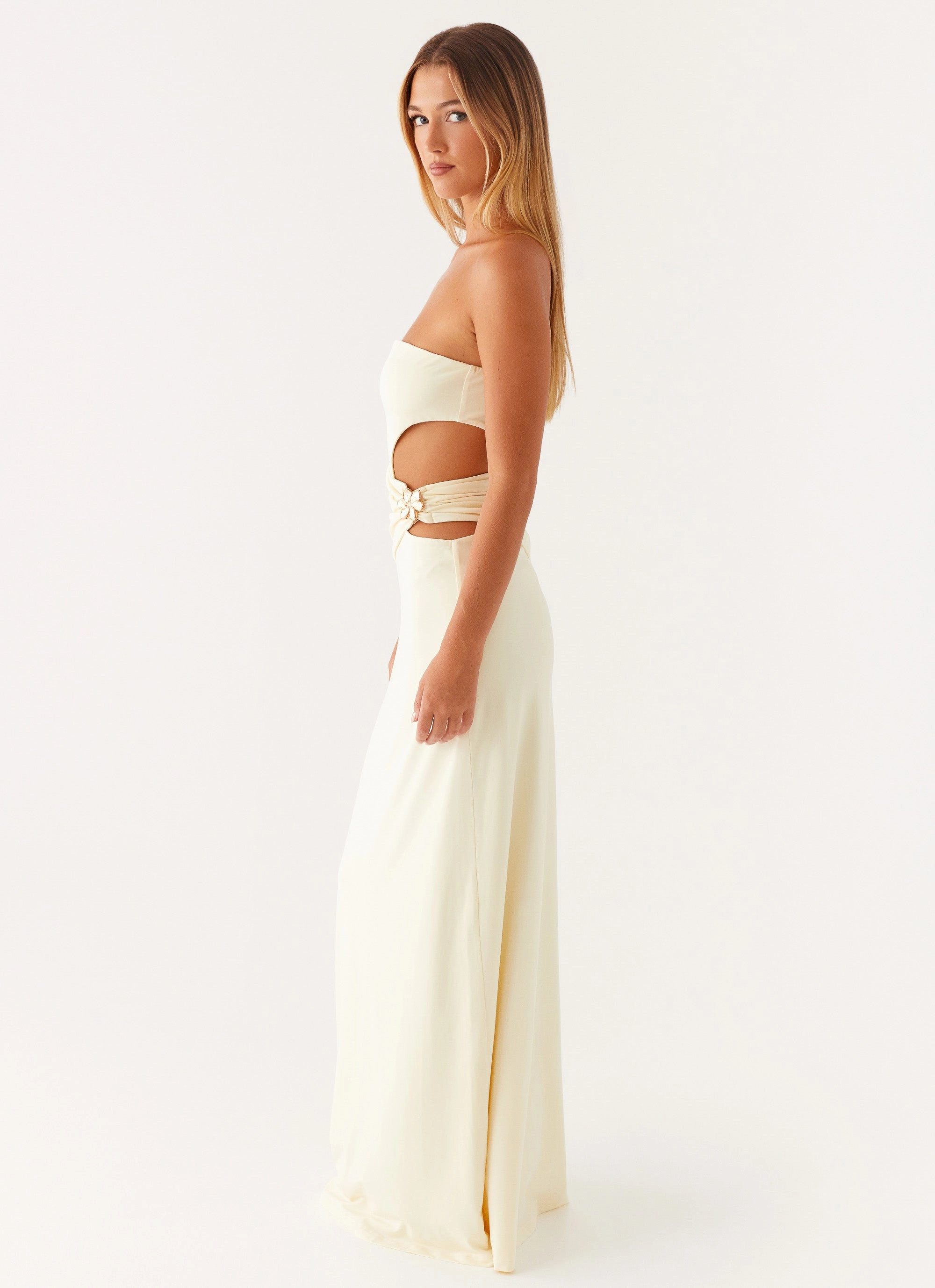Skin Glow Breeze Grace Anetta Maxi Dress - Yellow